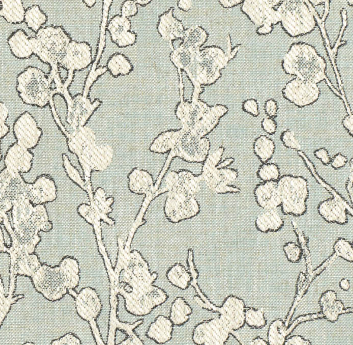 Aylin Floral Pillow Cover in Eucalyptus, Villa Nova Textiles