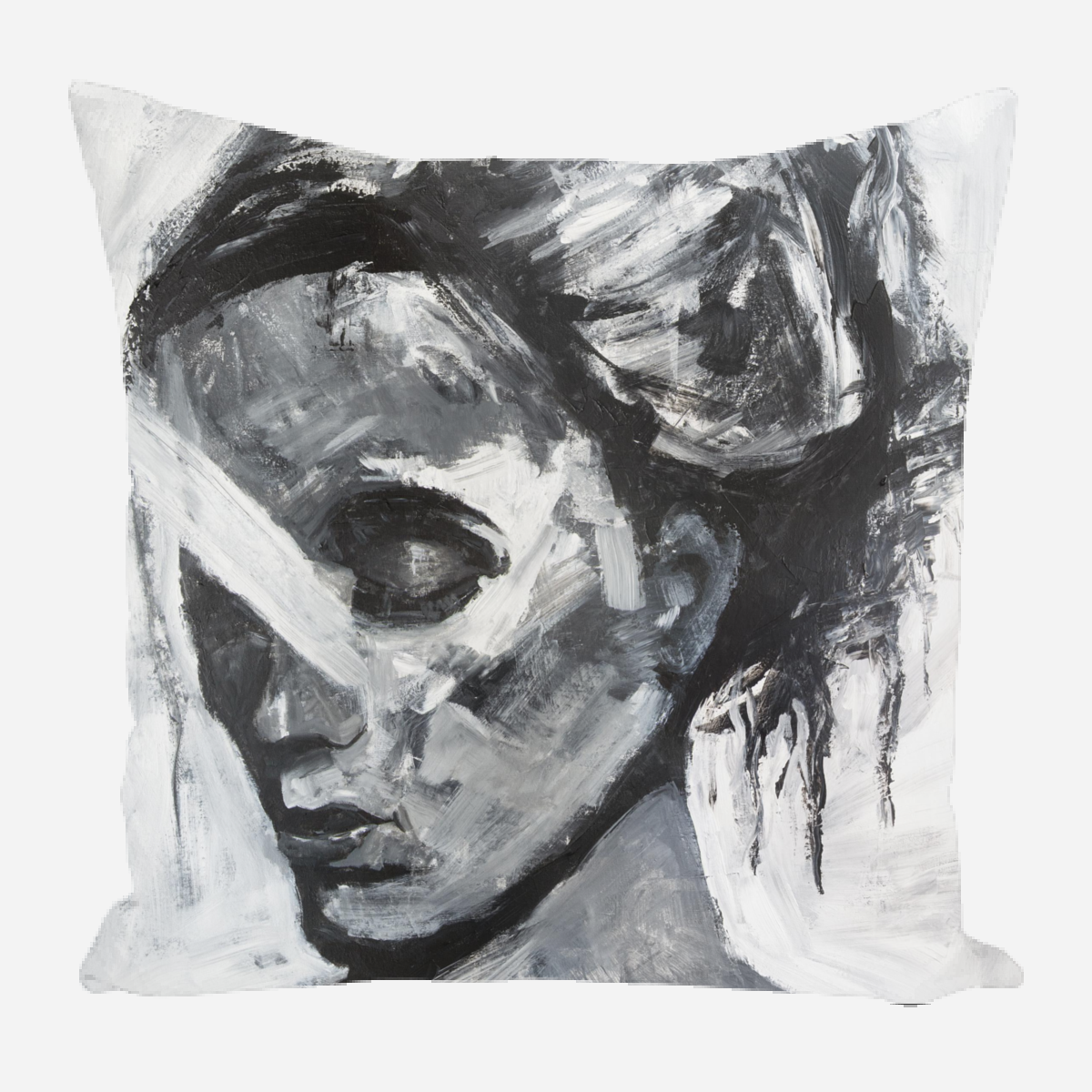 Abstract Girl Pillow by John Beard Collection - main product image for Resin Society