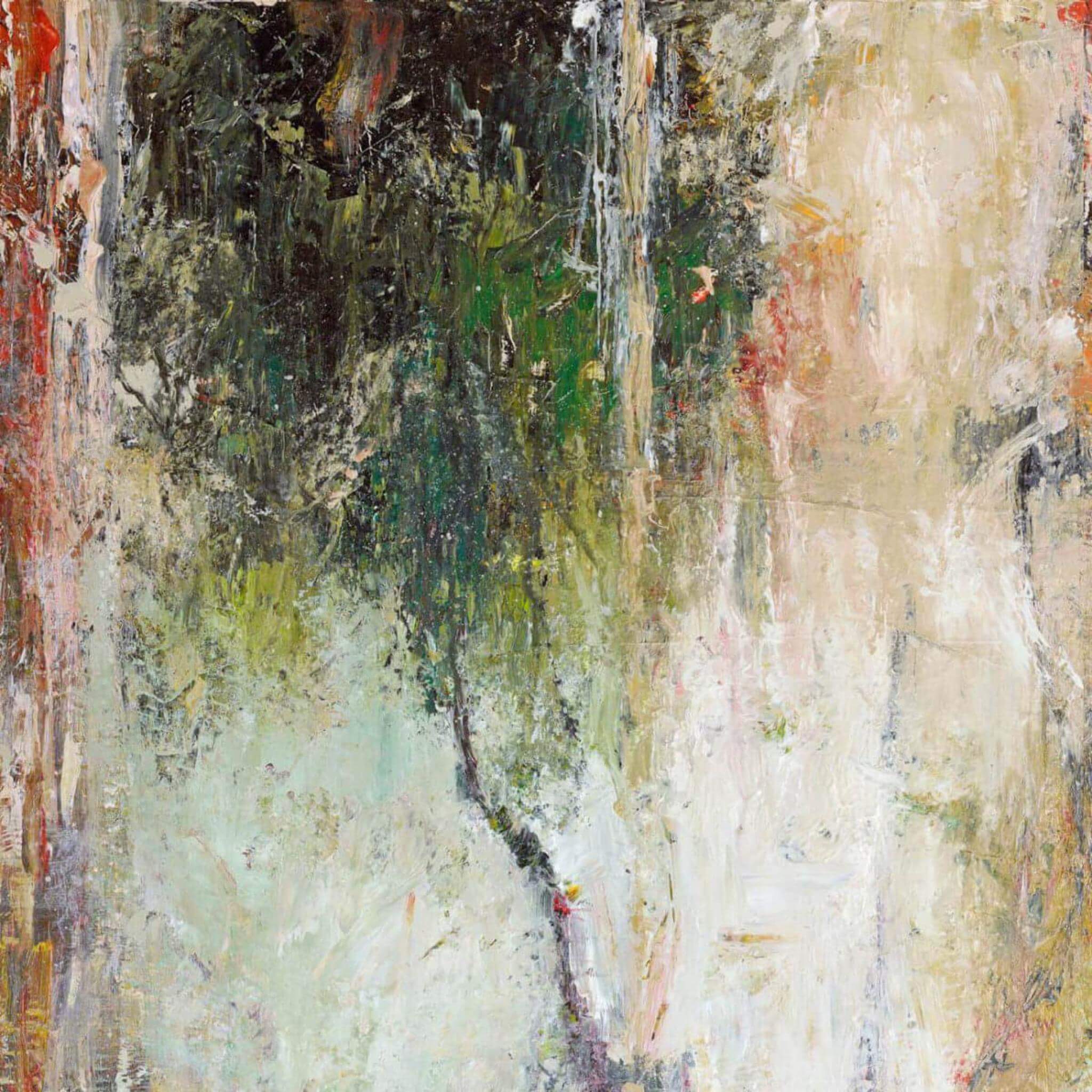 Abstract Tree artwork gallery wrapped on canvas by John Beard