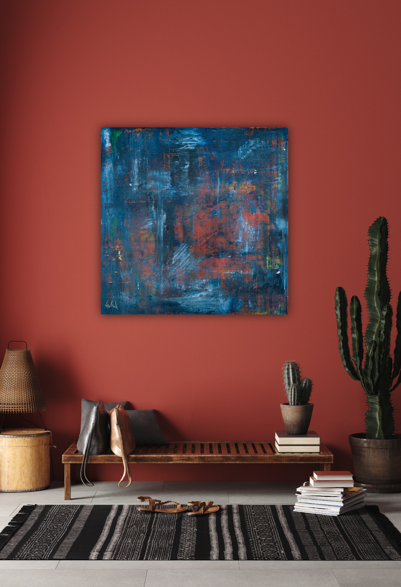 Abyss Artist Enhanced Canvas Print by John Beard Collection - product image 2 for Resin Society
