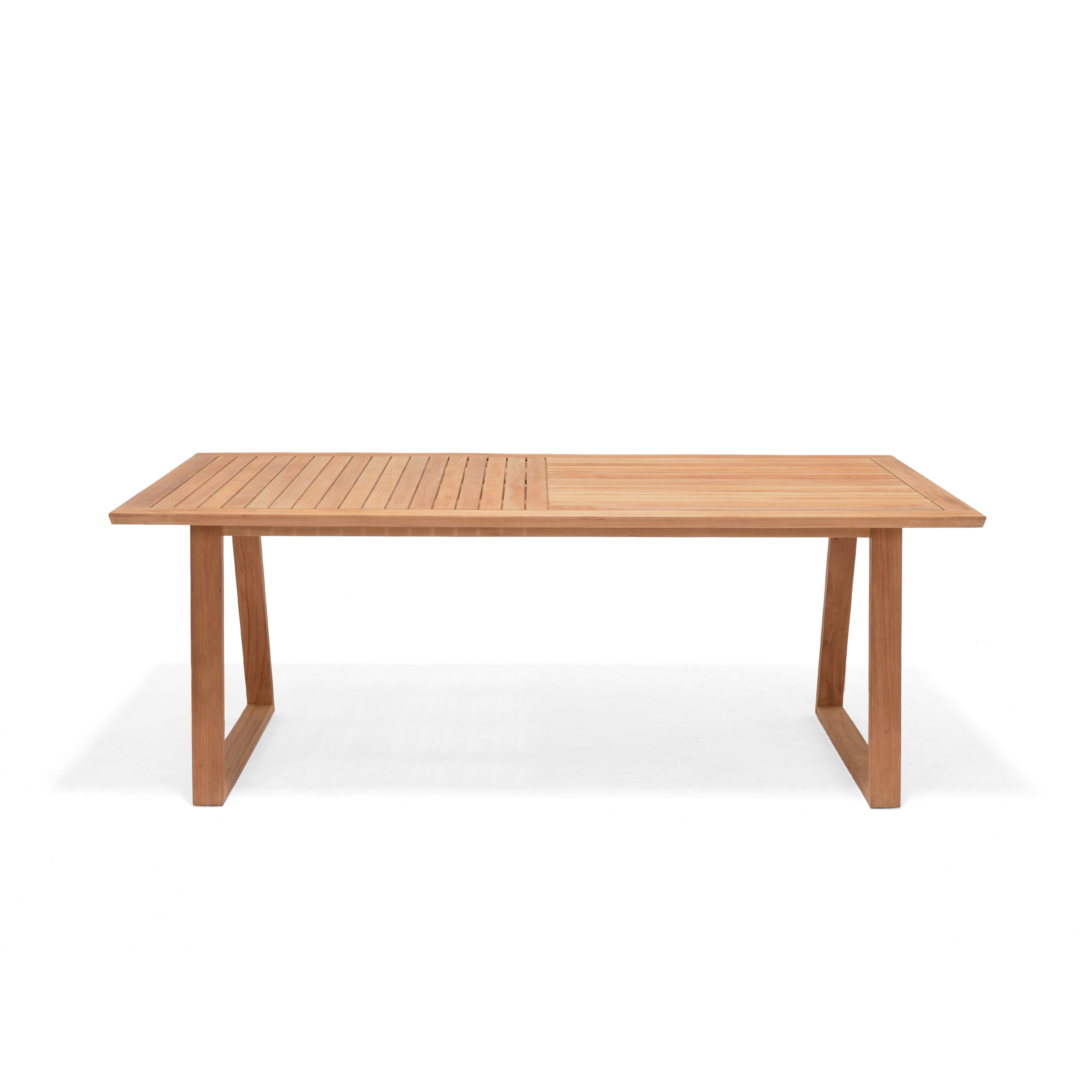 Agate Rectangular Teak Dining Table by LifestyleGarden US - product image 3 for Resin Society