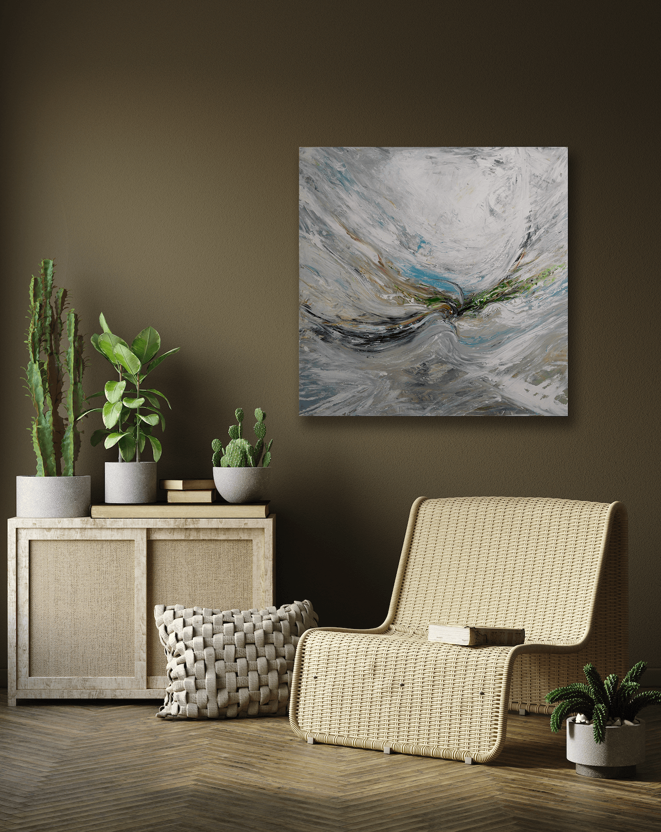 Air Artist Enhanced Canvas Print by John Beard Collection - product image 2 for Resin Society