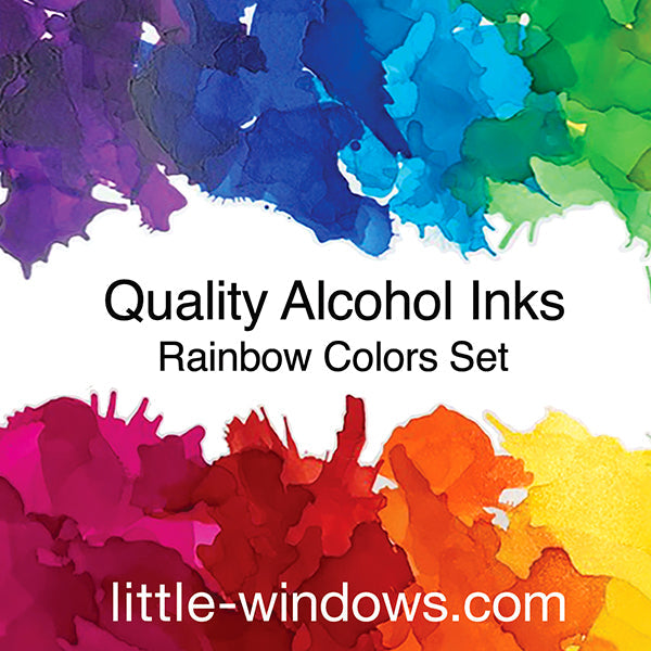 Alcohol Ink Rainbow Set detail image - Resin Society