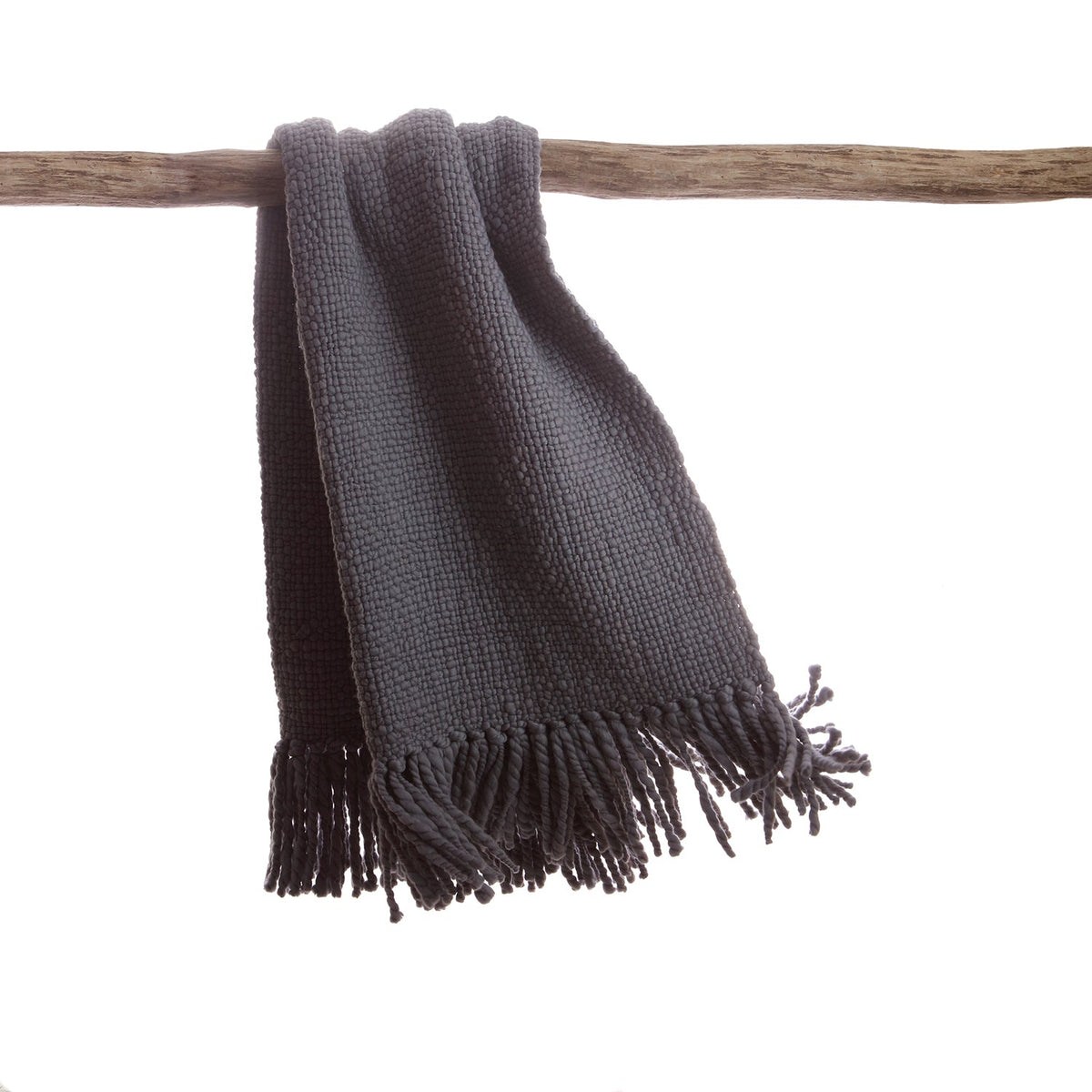 Alma Merino Wool Throw Blanket by Homelosophy