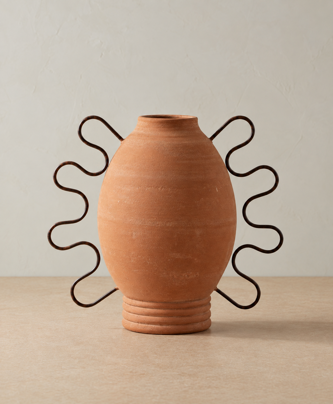 Aman Terracotta Vessel by MESO
