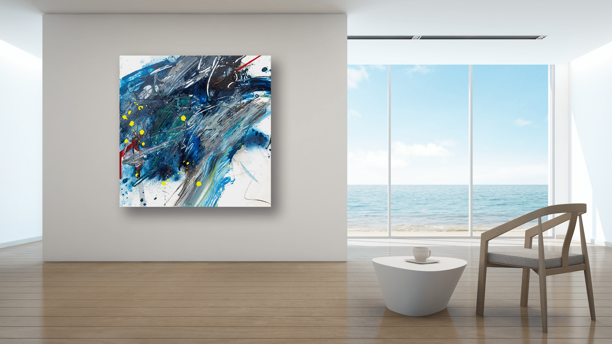 Amazonite Artist Enhanced Canvas Print by John Beard Collection - product image 4 for Resin Society