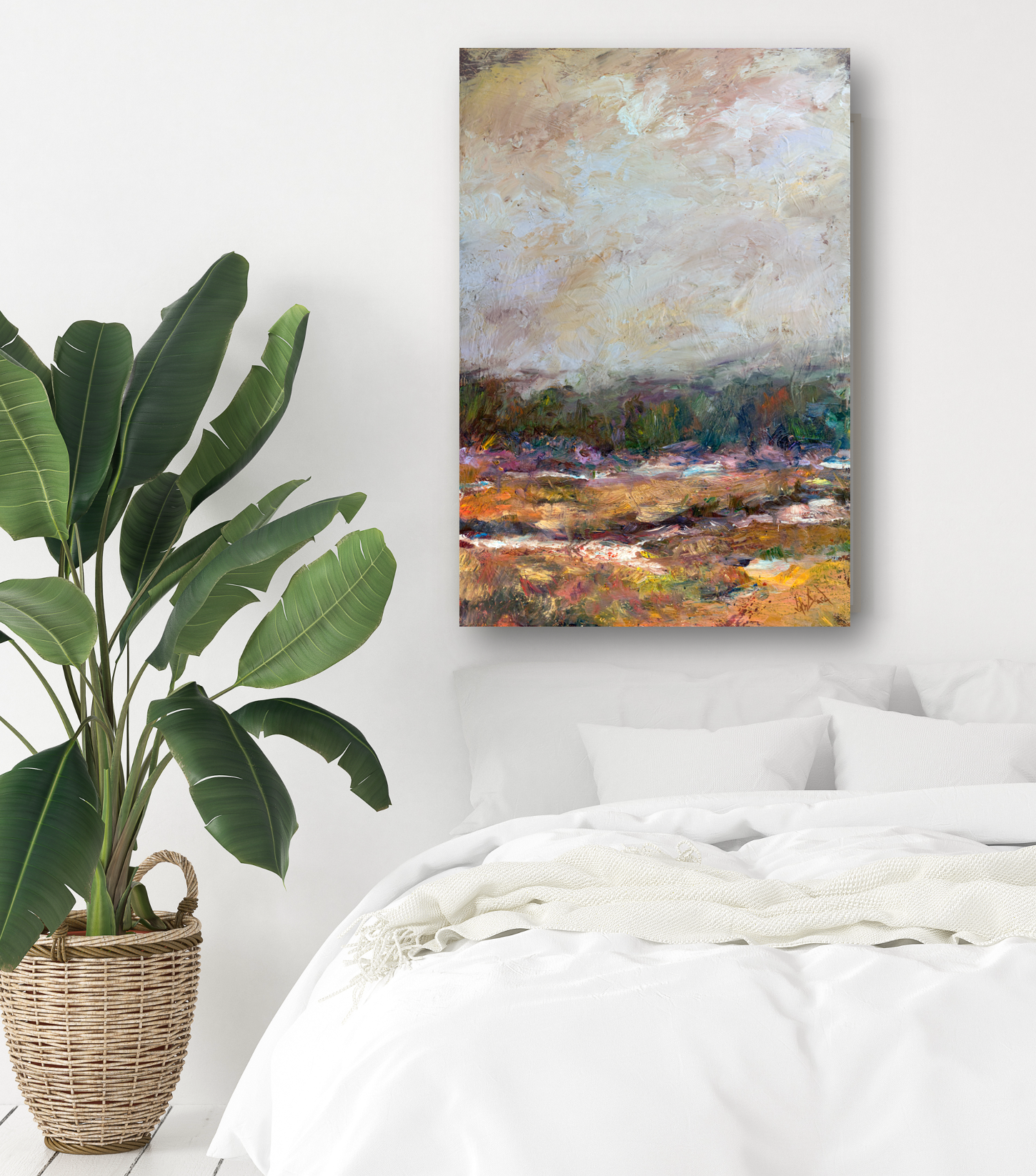 Amber Waves Artist Enhanced Canvas Print by John Beard Collection - product image 3 for Resin Society