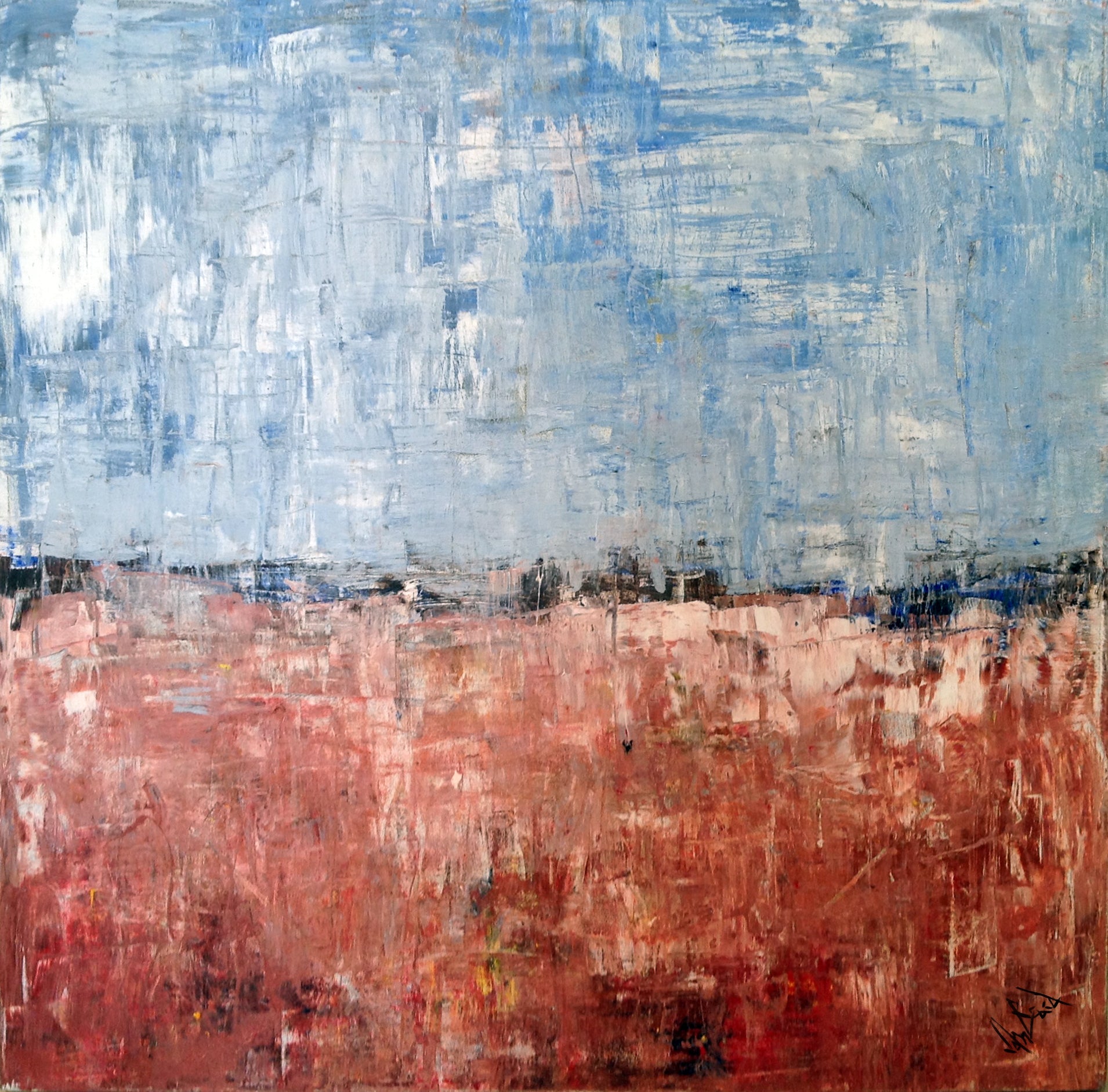 American Dream Artist Enhanced Canvas Print by John Beard Collection - main product image for Resin Society