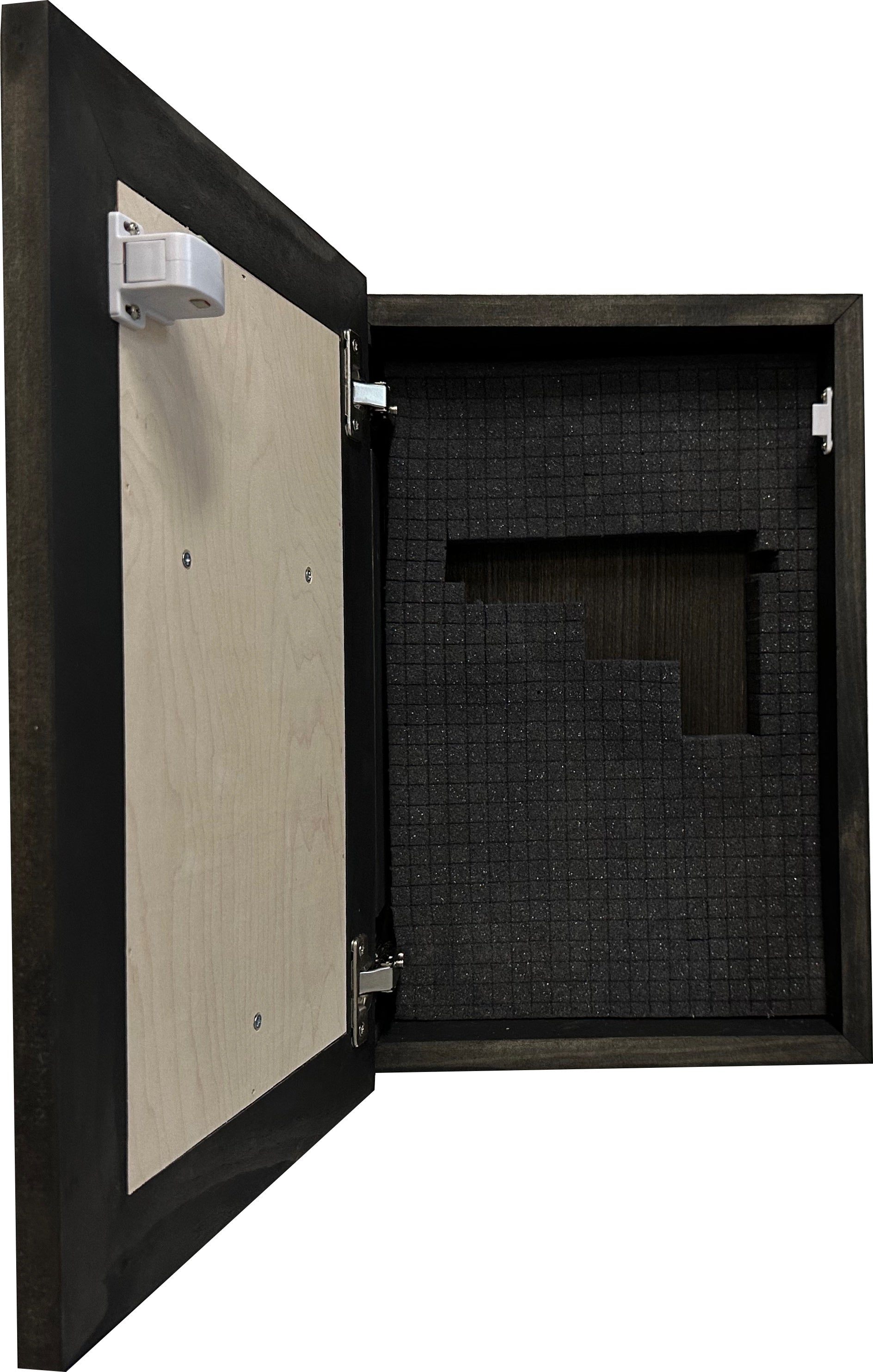 American Flag Cross Decorative Wall-Mounted Secure Gun Cabinet by Bellewood Designs - product image 12 for Resin Society