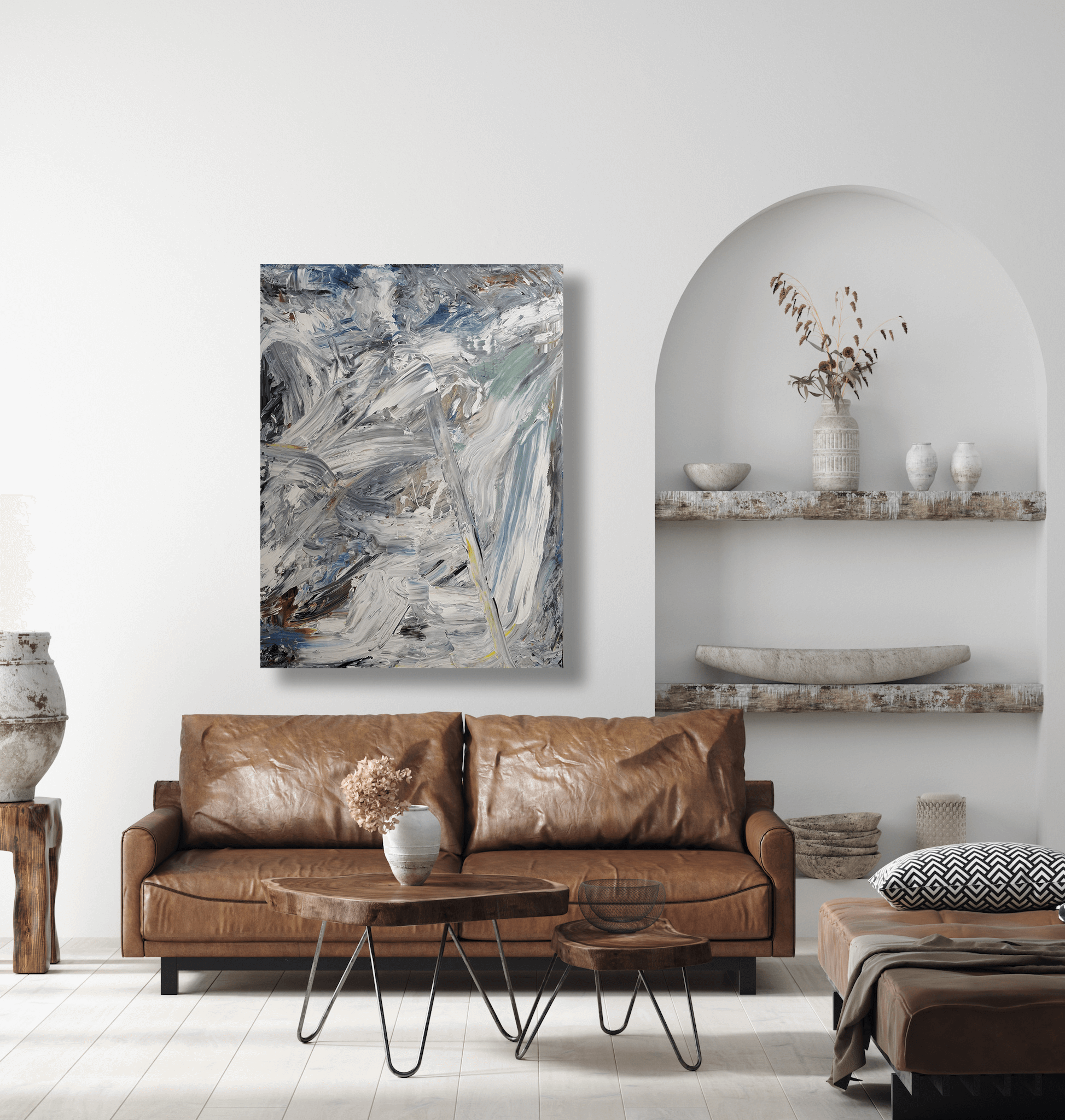 Angel Artist Enhanced Canvas Print by John Beard Collection - product image 4 for Resin Society