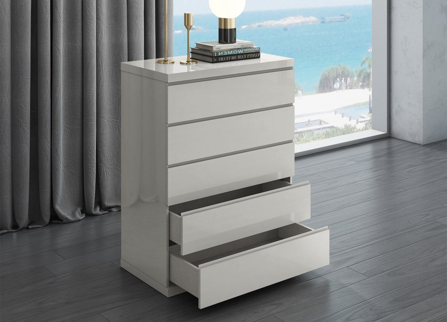 Anna Chest of Drawers detail image - Resin Society