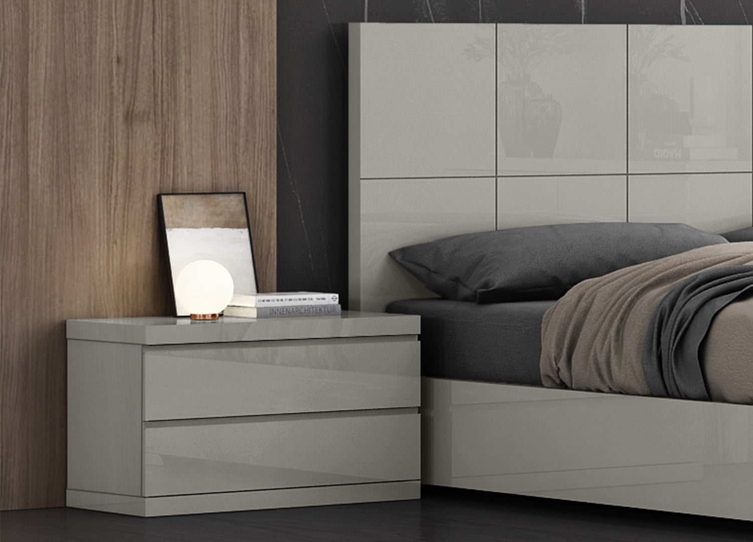 Anna Large Nightstand detail image - Resin Society