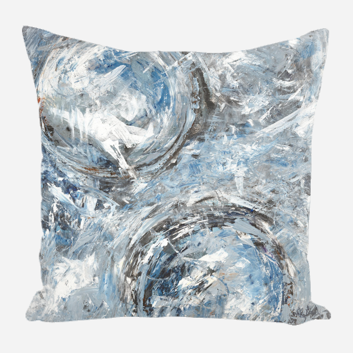 Aqua Azul I Pillow by John Beard Collection - main product image for Resin Society
