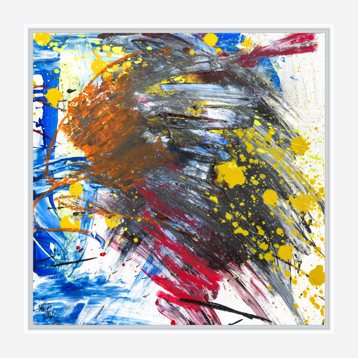 Aragonite Artist Enhanced Canvas Print by John Beard Collection - product image 5 for Resin Society