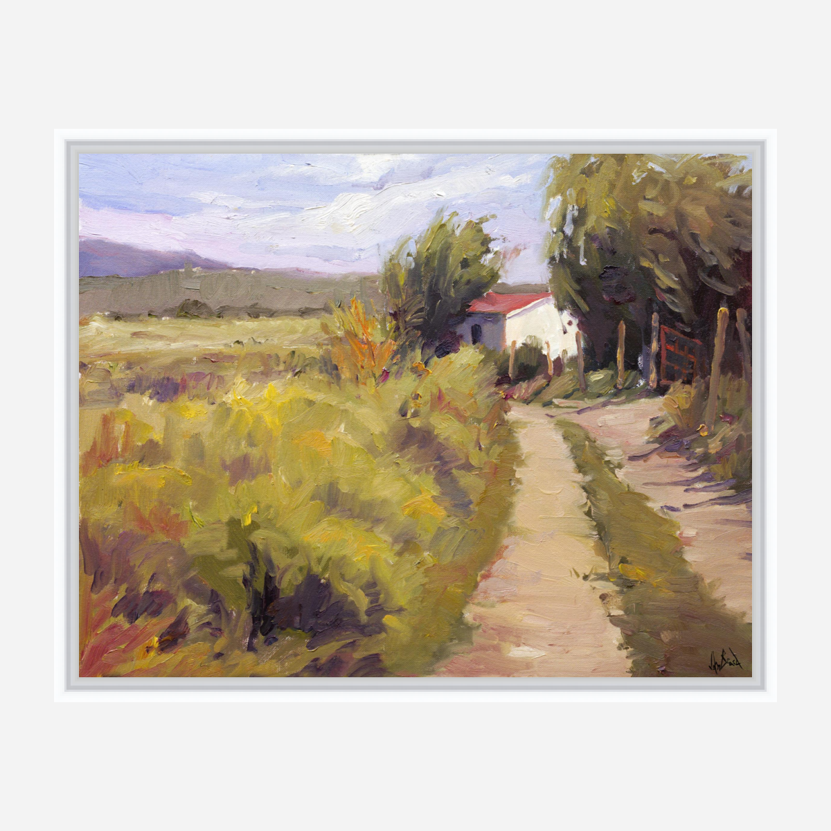 Aroya Honda Artist Enhanced Canvas Print