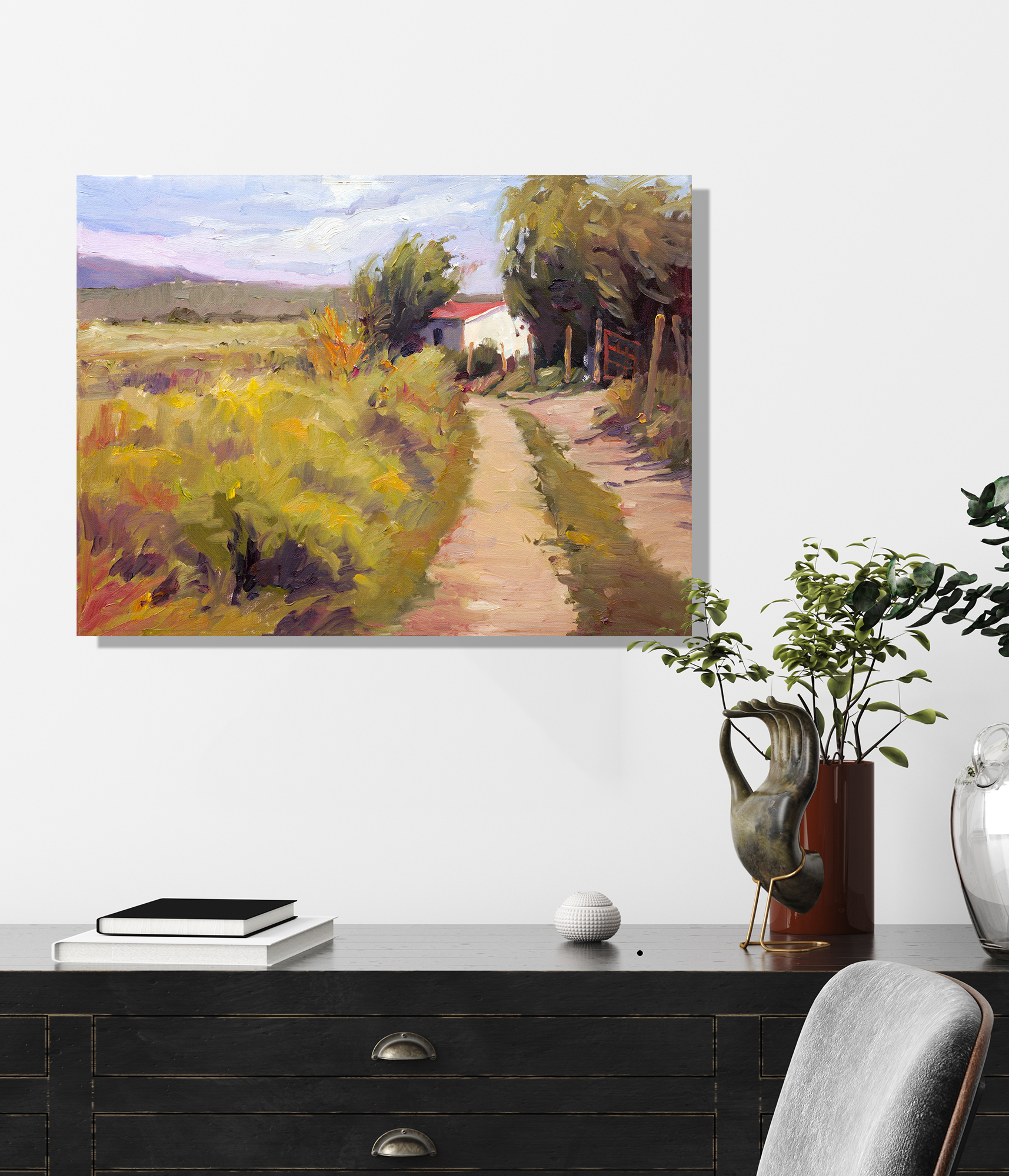 Aroya Honda Artist Enhanced Canvas Print