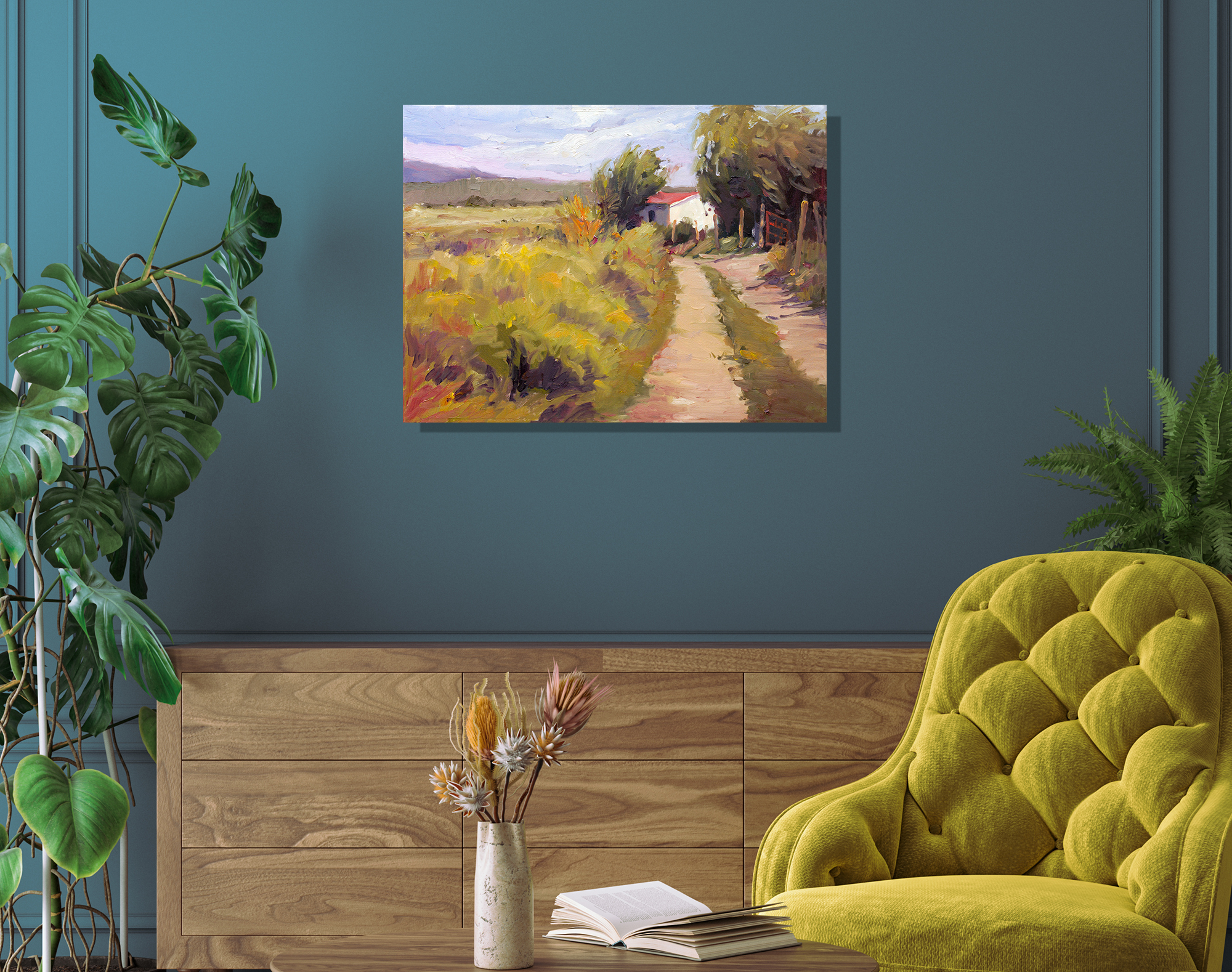 Aroya Honda Artist Enhanced Canvas Print