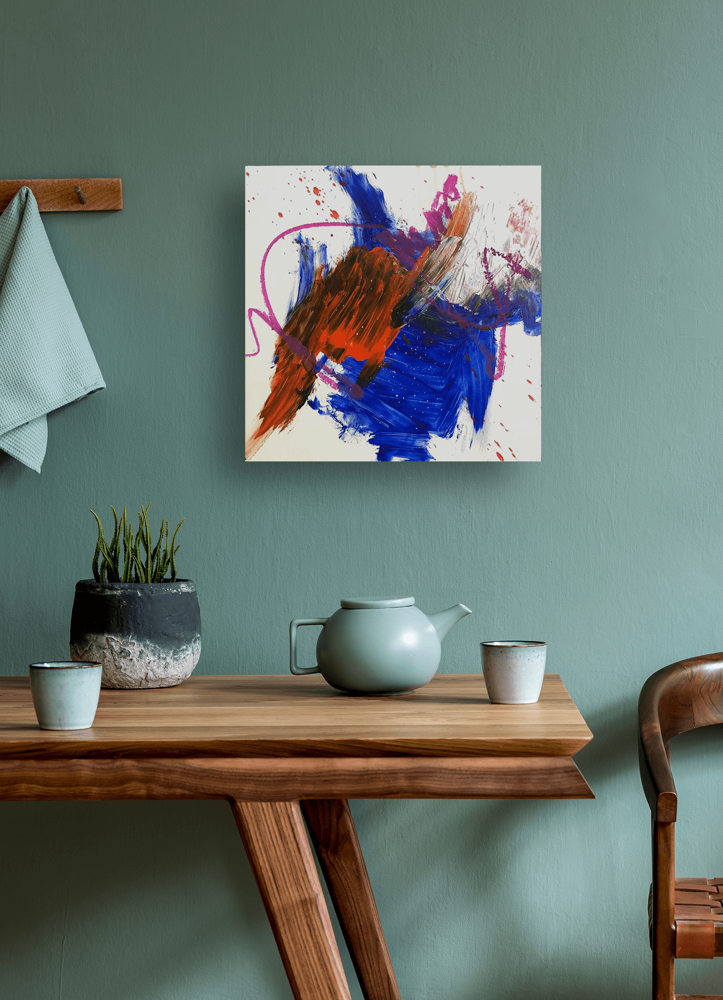 Aventurine Artist Enhanced Canvas Print by John Beard Collection - product image 4 for Resin Society