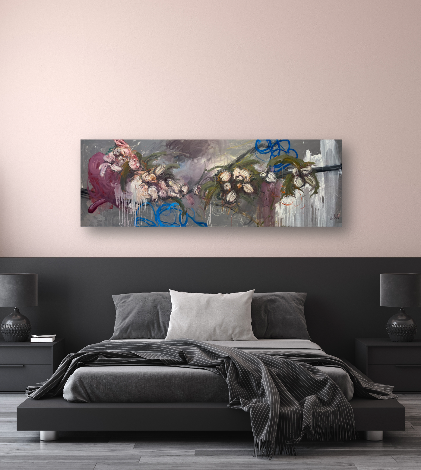 Aviary V Artist Enhanced Canvas Print by John Beard Collection - product image 2 for Resin Society