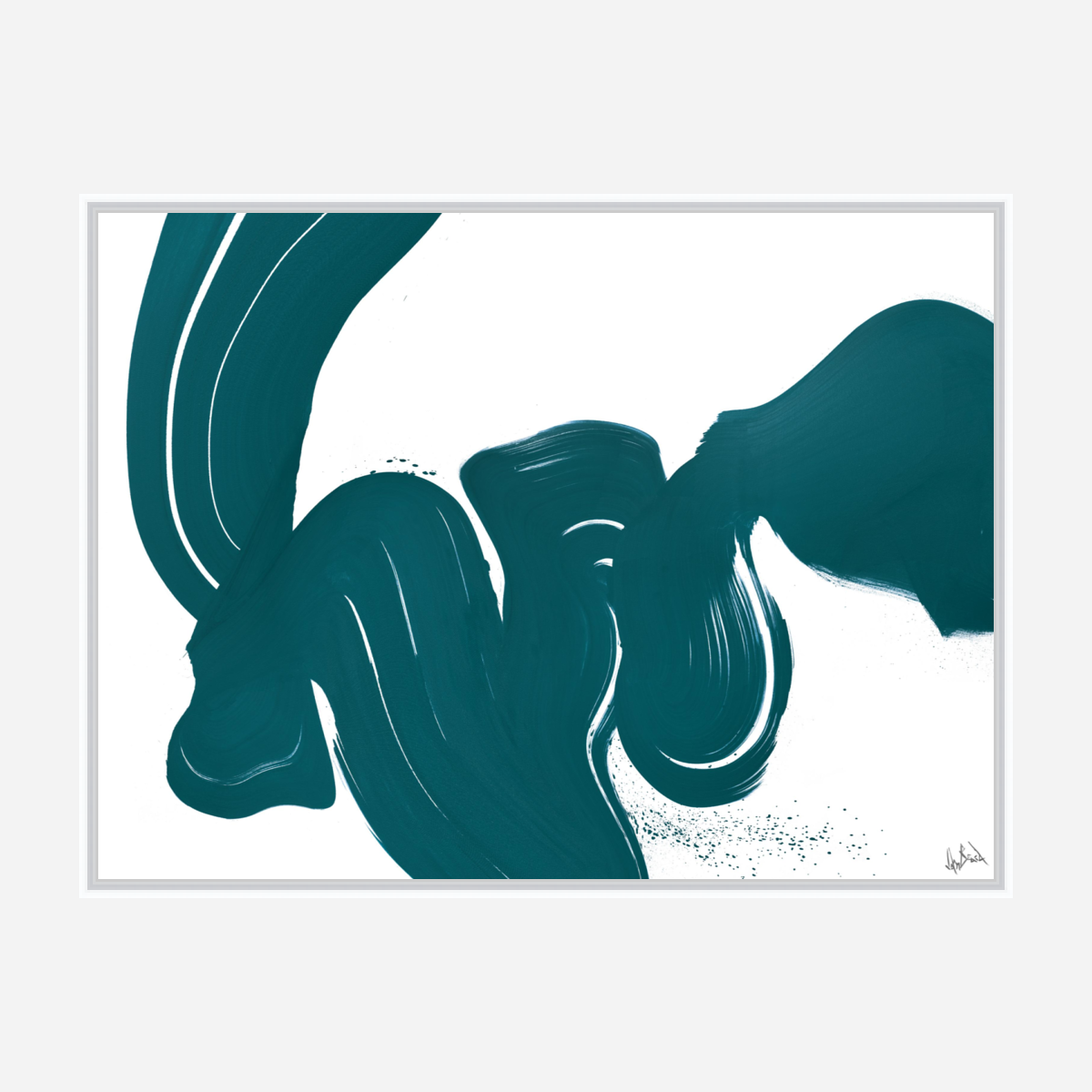 Azure Artist Enhanced Canvas Print by John Beard Collection - product image 6 for Resin Society