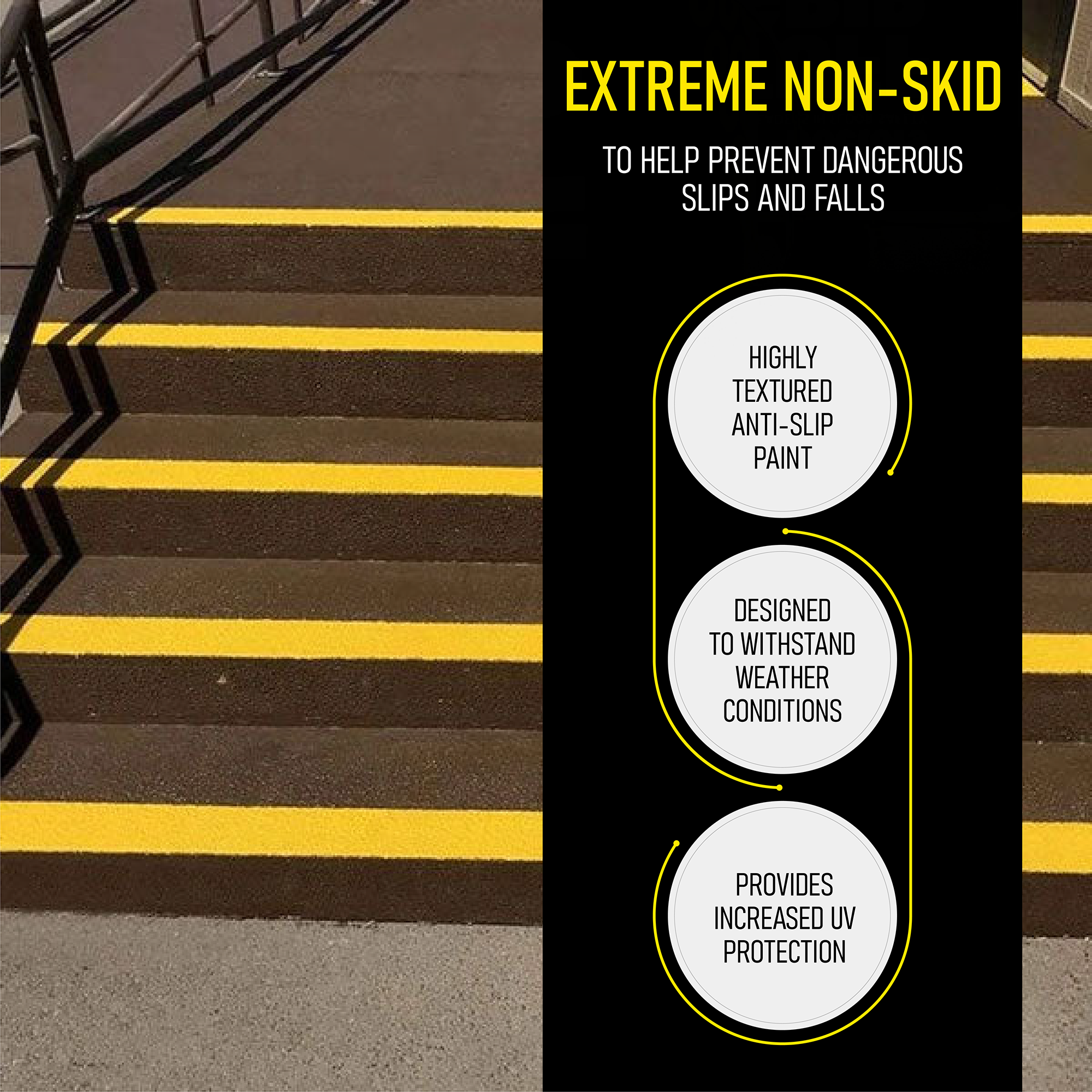 Tuff Grip or Tuff Grip Extreme - Aggressive Traction Non-Skid Floor Paint detail image - Resin Society