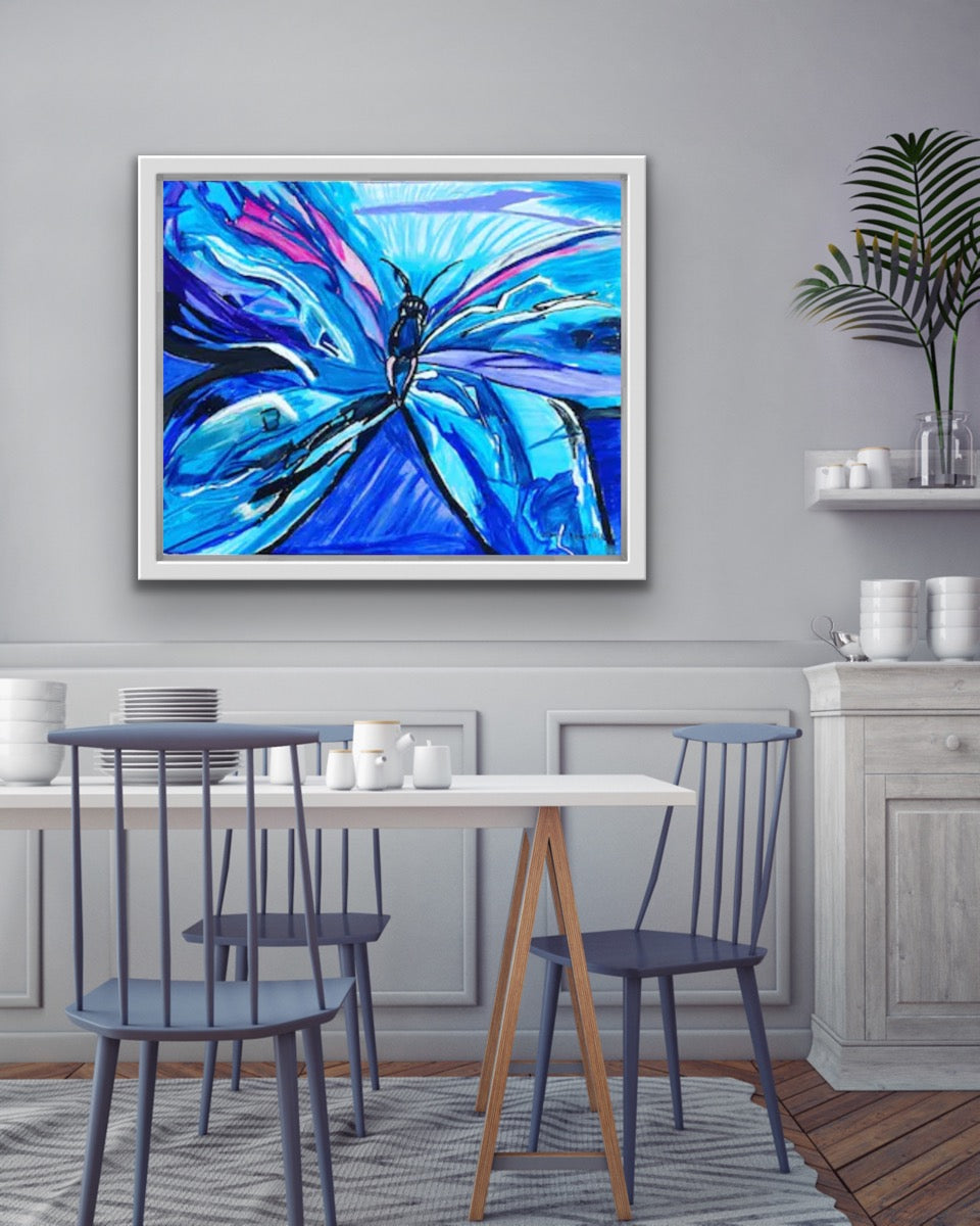 Purple Butterfly 🦋- Art Prints detail image - Resin Society