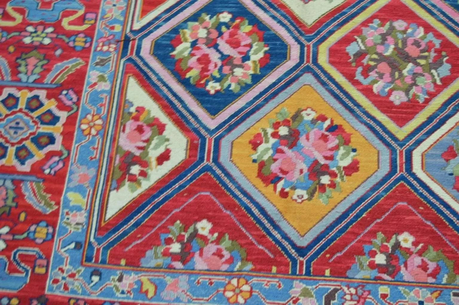 Handwoven Nourison Soumak SK43 Multicolor Area Rug – 8'5" x 11'7" – by Rugistan - product image 5 for Resin Society