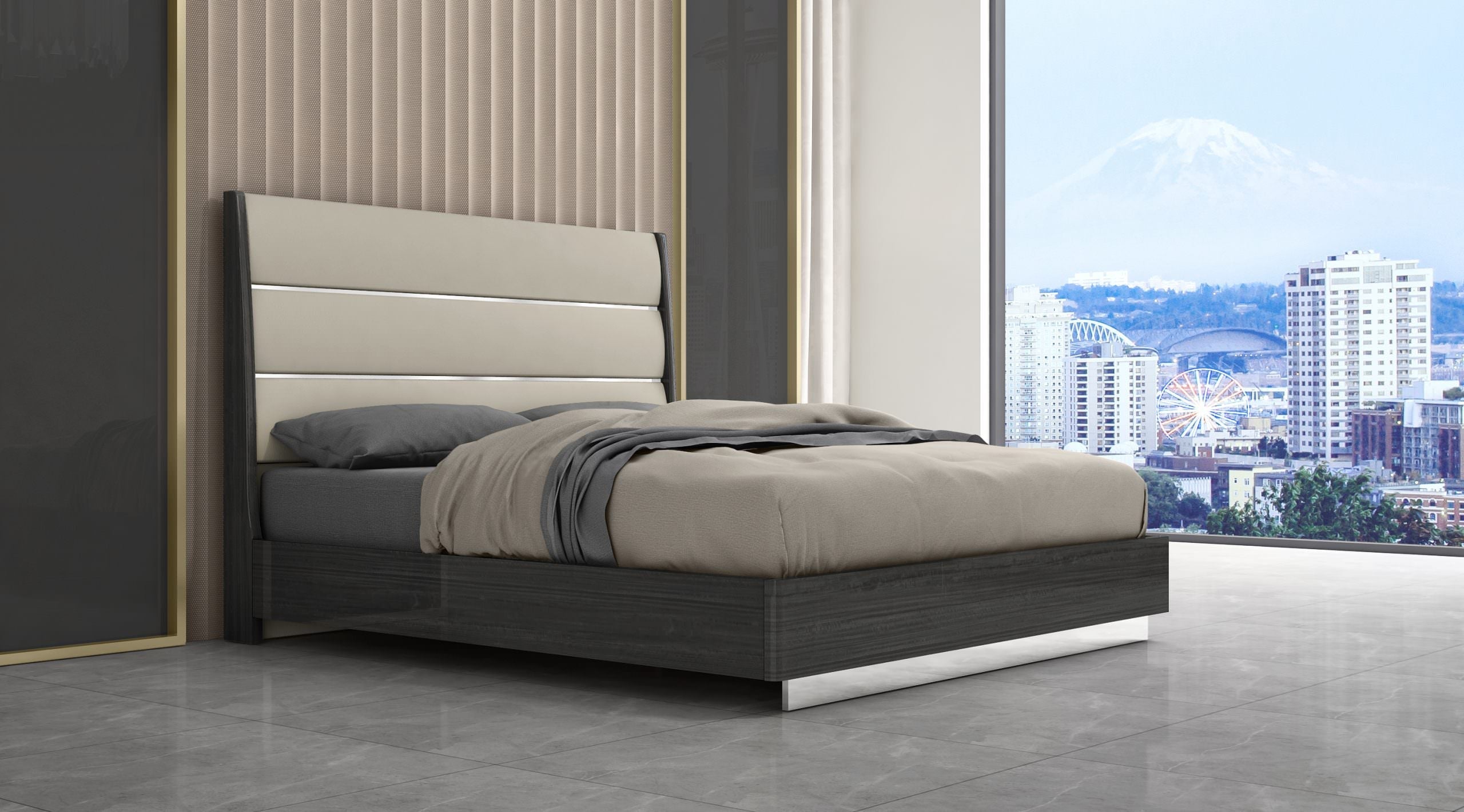 Pino Queen Bed detail image - Resin Society
