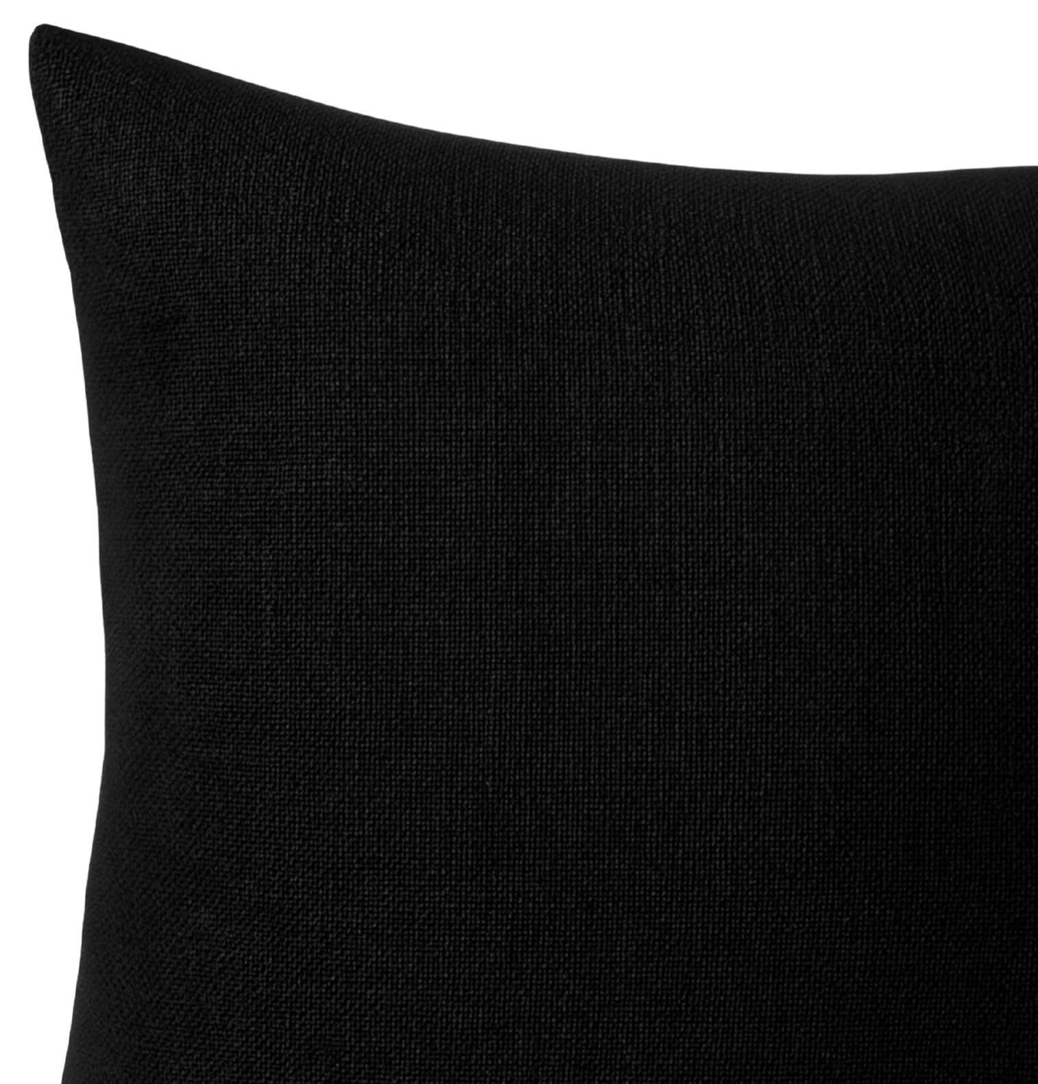 Abstract Pillow Cover in Black, Kravet Woven Textiles