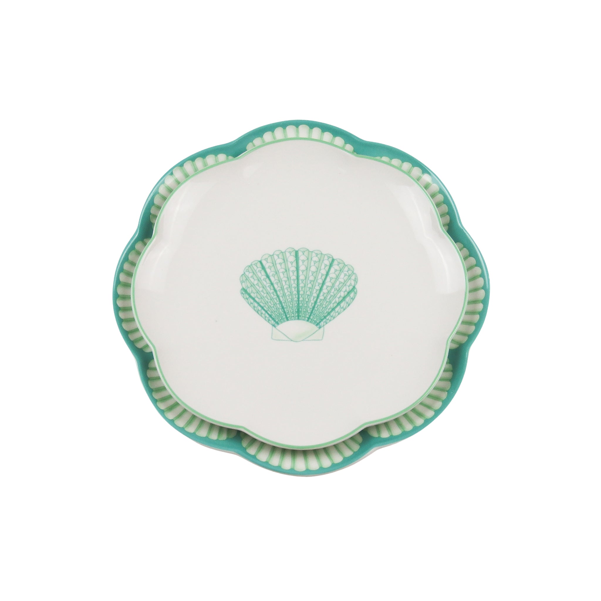 Balearic Blu Dinner Plate - Set of 4 (+1 Bonus Plate) by Ro'Table - product image 8 for Resin Society