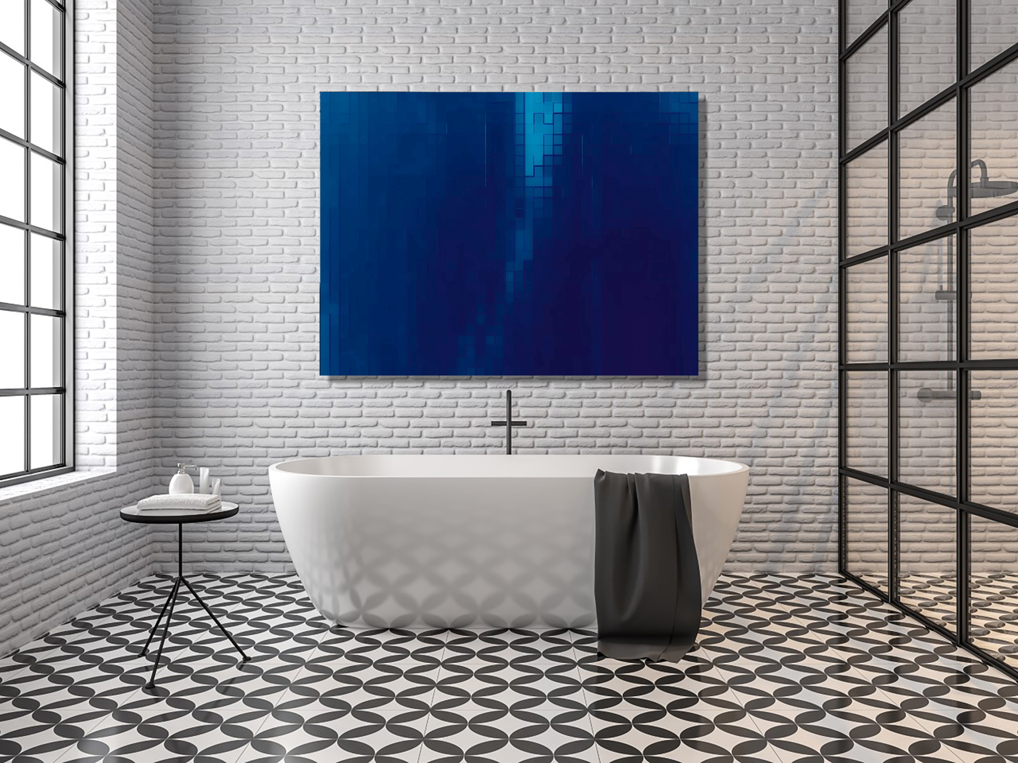 Baltic Blue Artist Enhanced Canvas Print by John Beard Collection - product image 4 for Resin Society