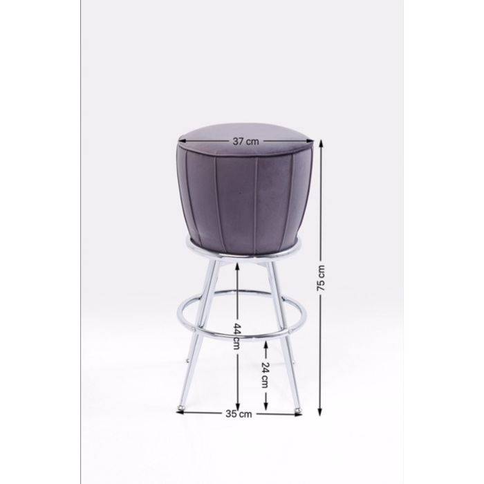 Bar Stool After Work Chrome