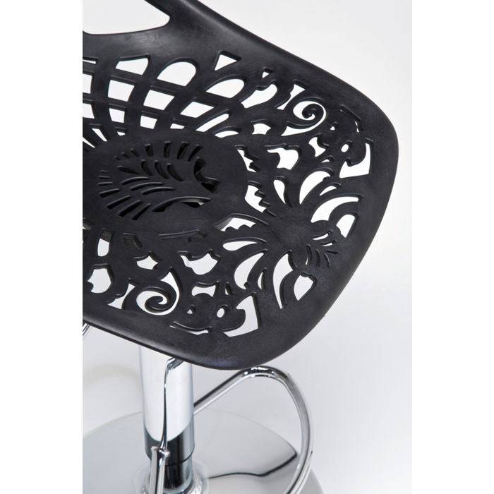 Bar Stool Ornament Black