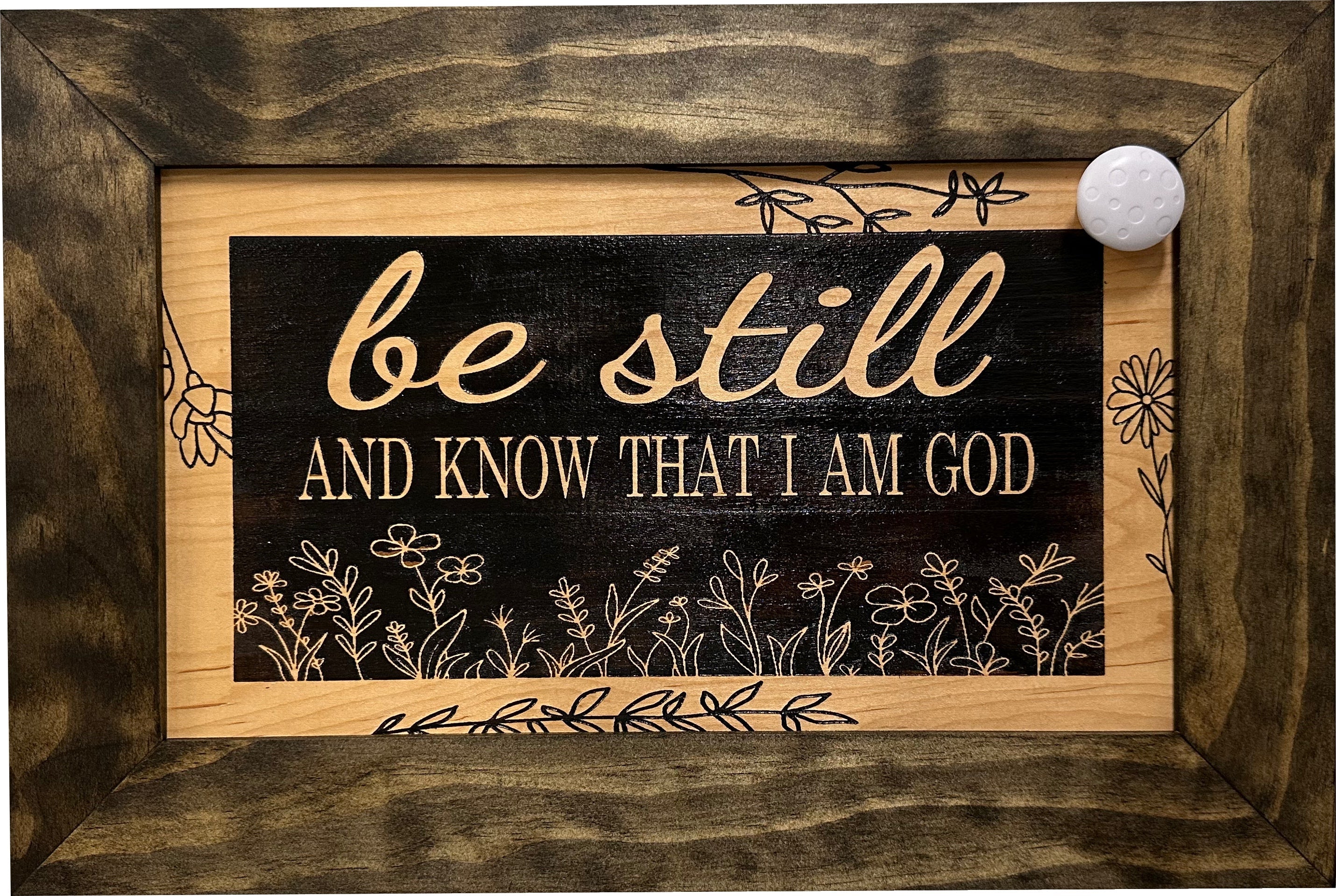 Bible Verse Decorative & Secure Wall-Mounted Gun Cabinet by Bellewood Designs - product image 4 for Resin Society