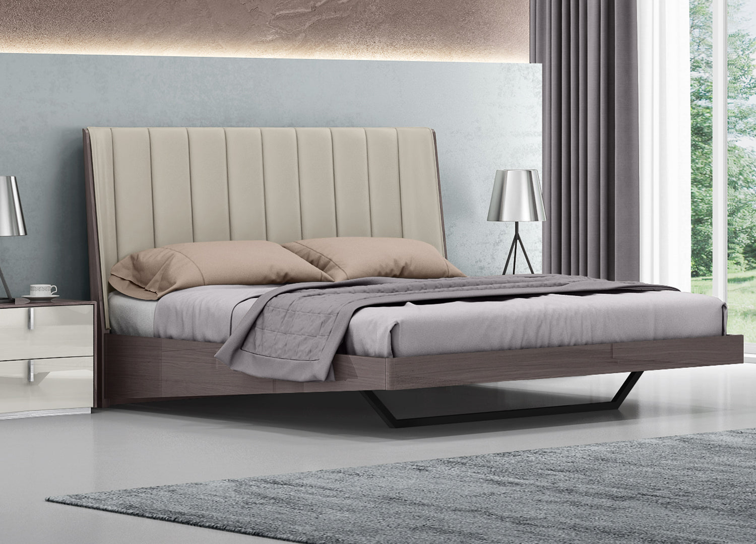 Berlin King Bed detail image - Resin Society