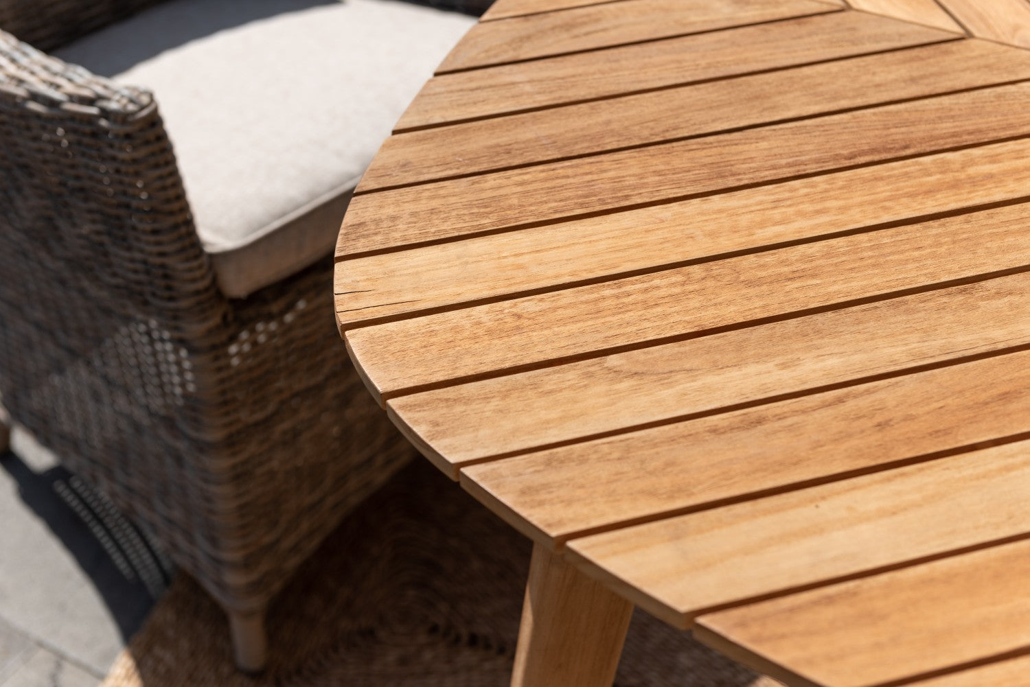 Jade Square Teak Small Table by LifestyleGarden US - product image 3 for Resin Society