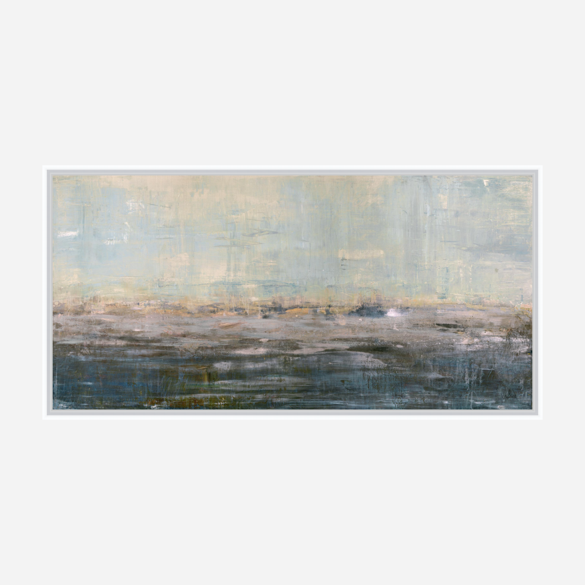 Beyond the Shore Artist Enhanced Canvas Print by John Beard Collection - product image 7 for Resin Society