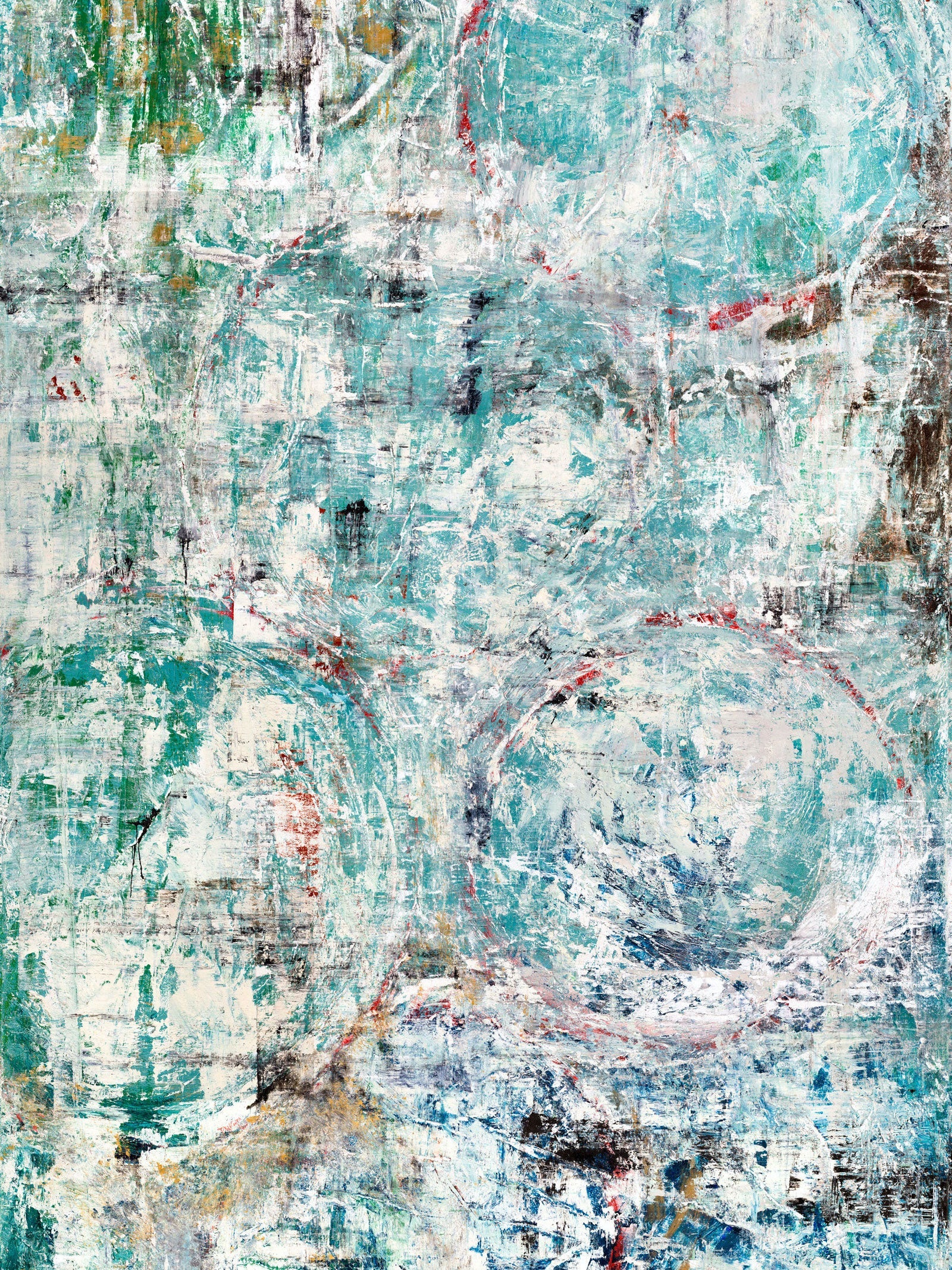 Big Green Artist Enhanced Canvas Print by John Beard Collection - main product image for Resin Society