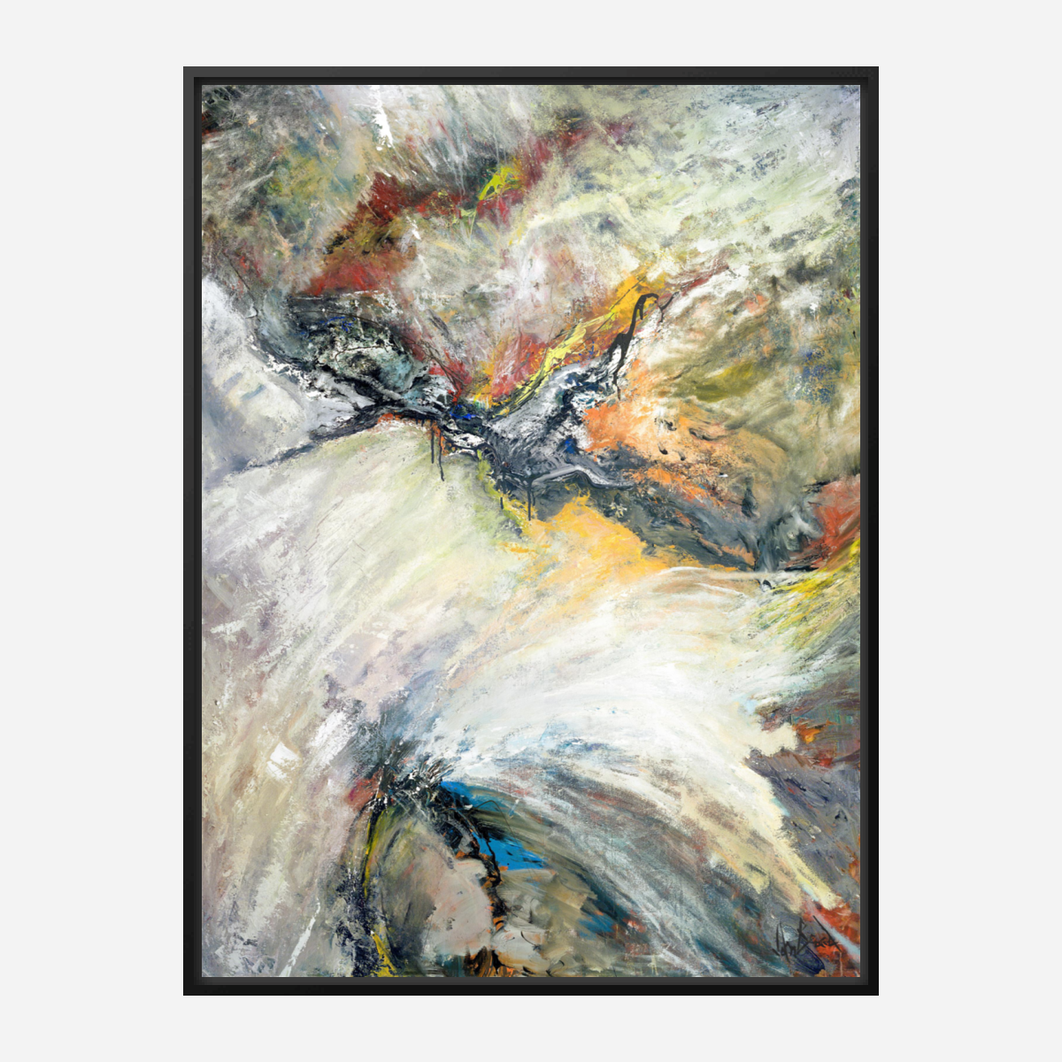 Bird in Flight Artist Enhanced Canvas Print by John Beard Collection - product image 5 for Resin Society