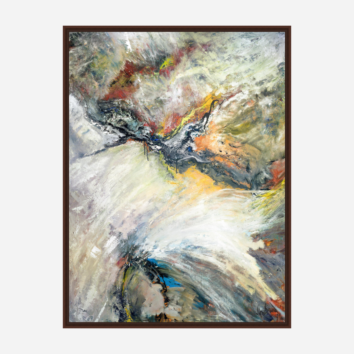 Bird in Flight Artist Enhanced Canvas Print by John Beard Collection - product image 6 for Resin Society