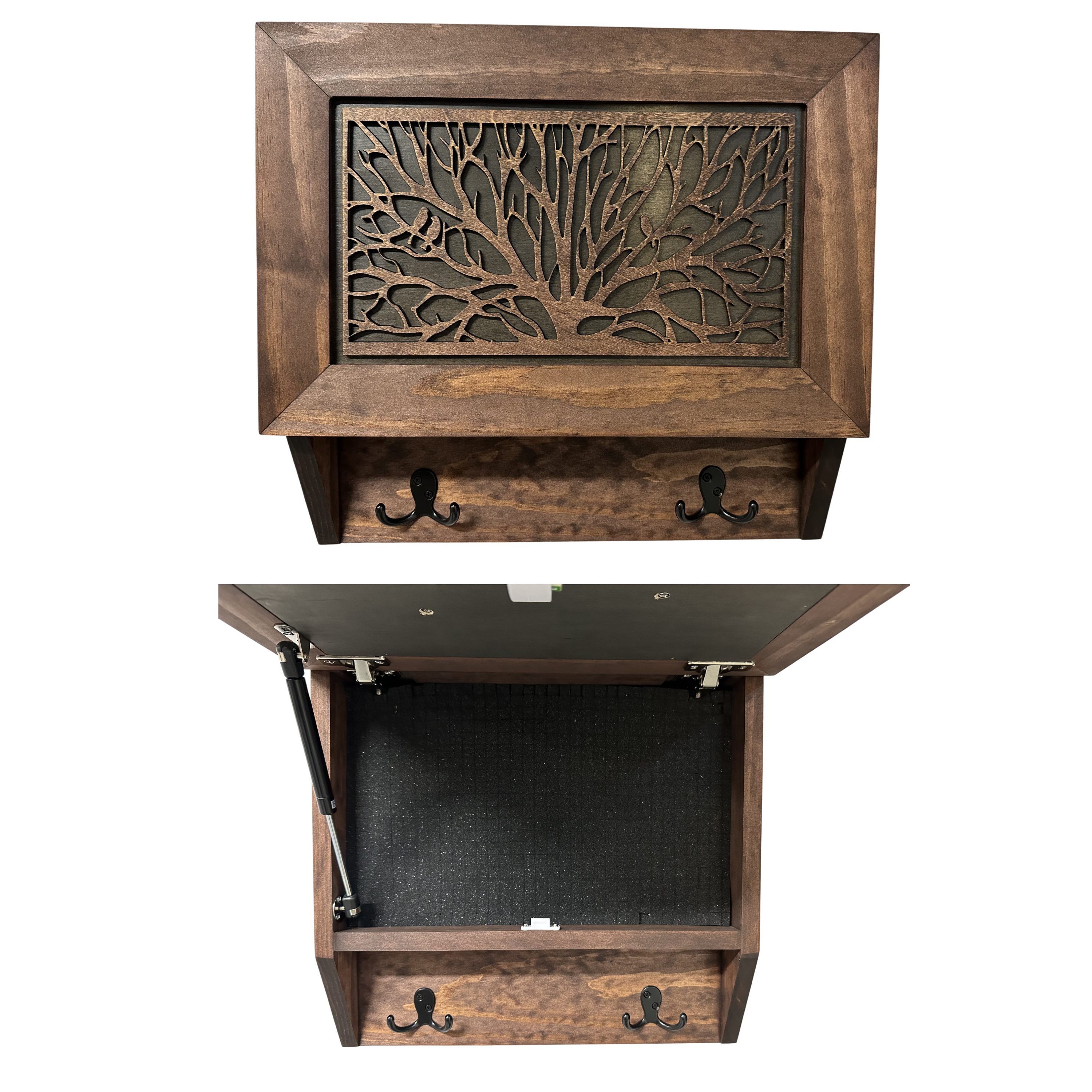 Birds in a Tree Gun Concealment Decor by Bellewood Designs - main product image for Resin Society