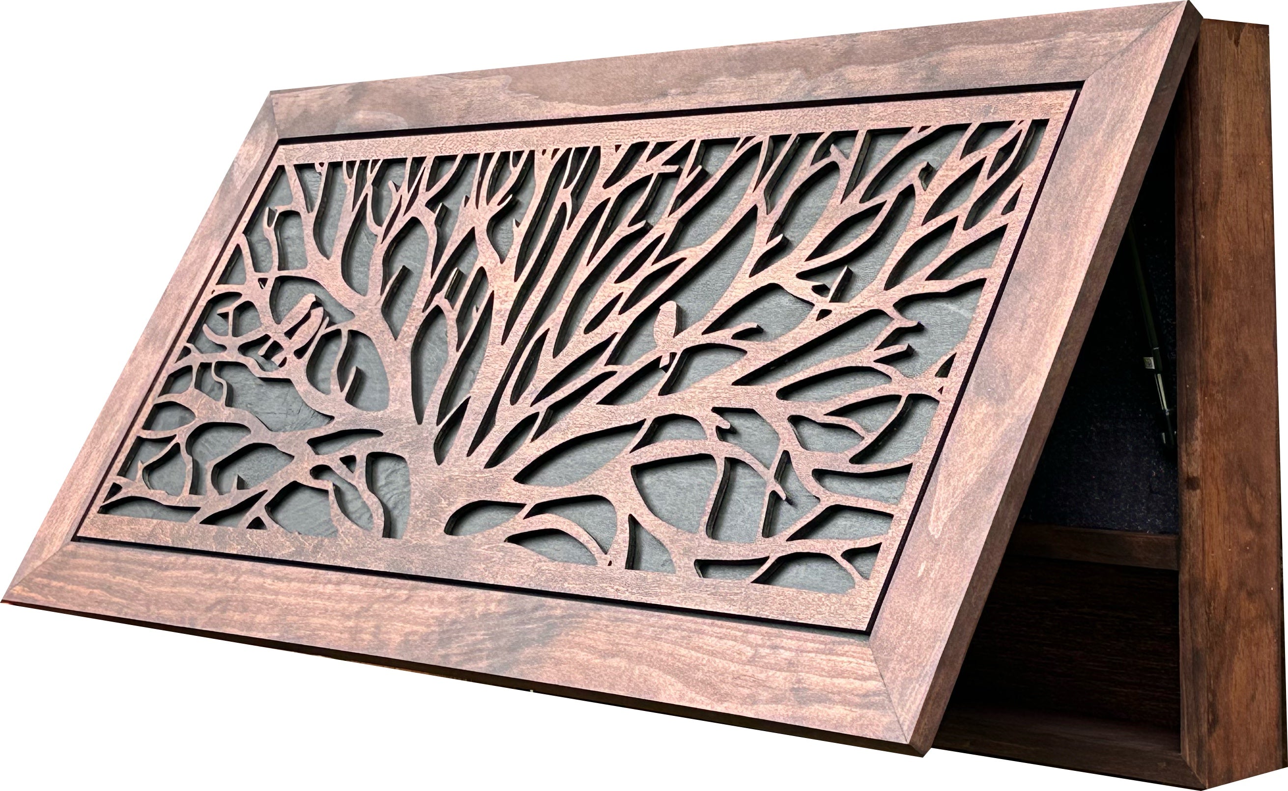 Birds in a Tree Large Gun Concealment Decor by Bellewood Designs - product image 14 for Resin Society