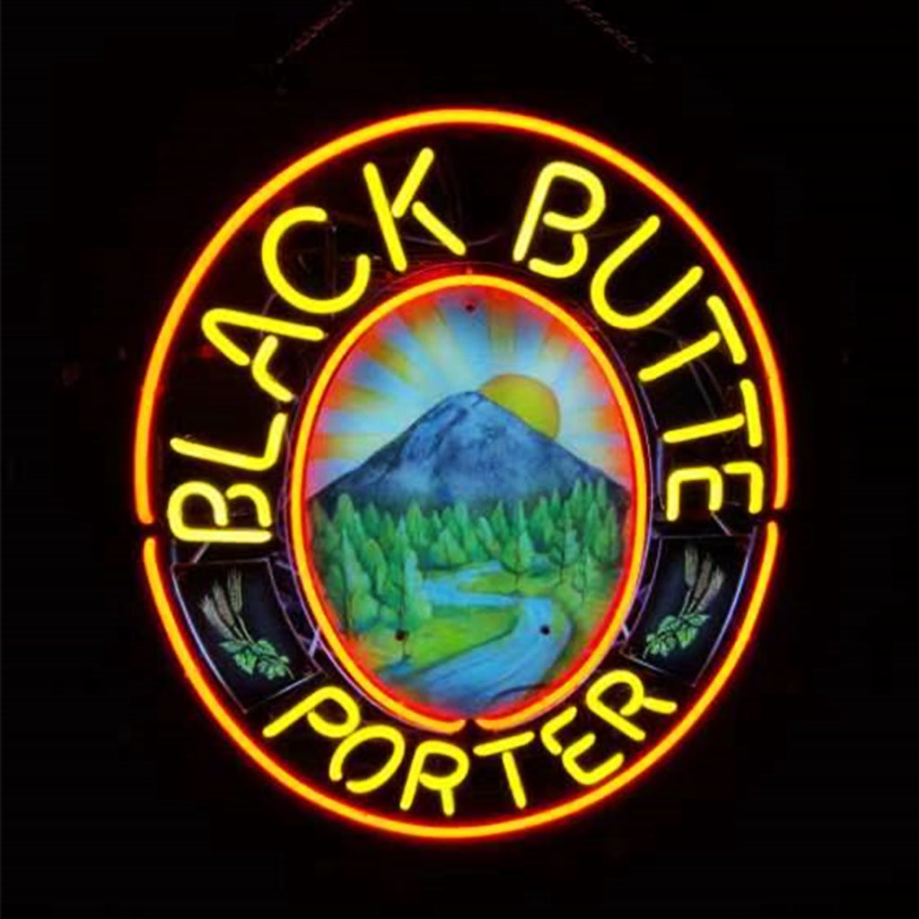 Black Butte Porter Neon Light Sign by Neon Signs Land - product image 2 for Resin Society