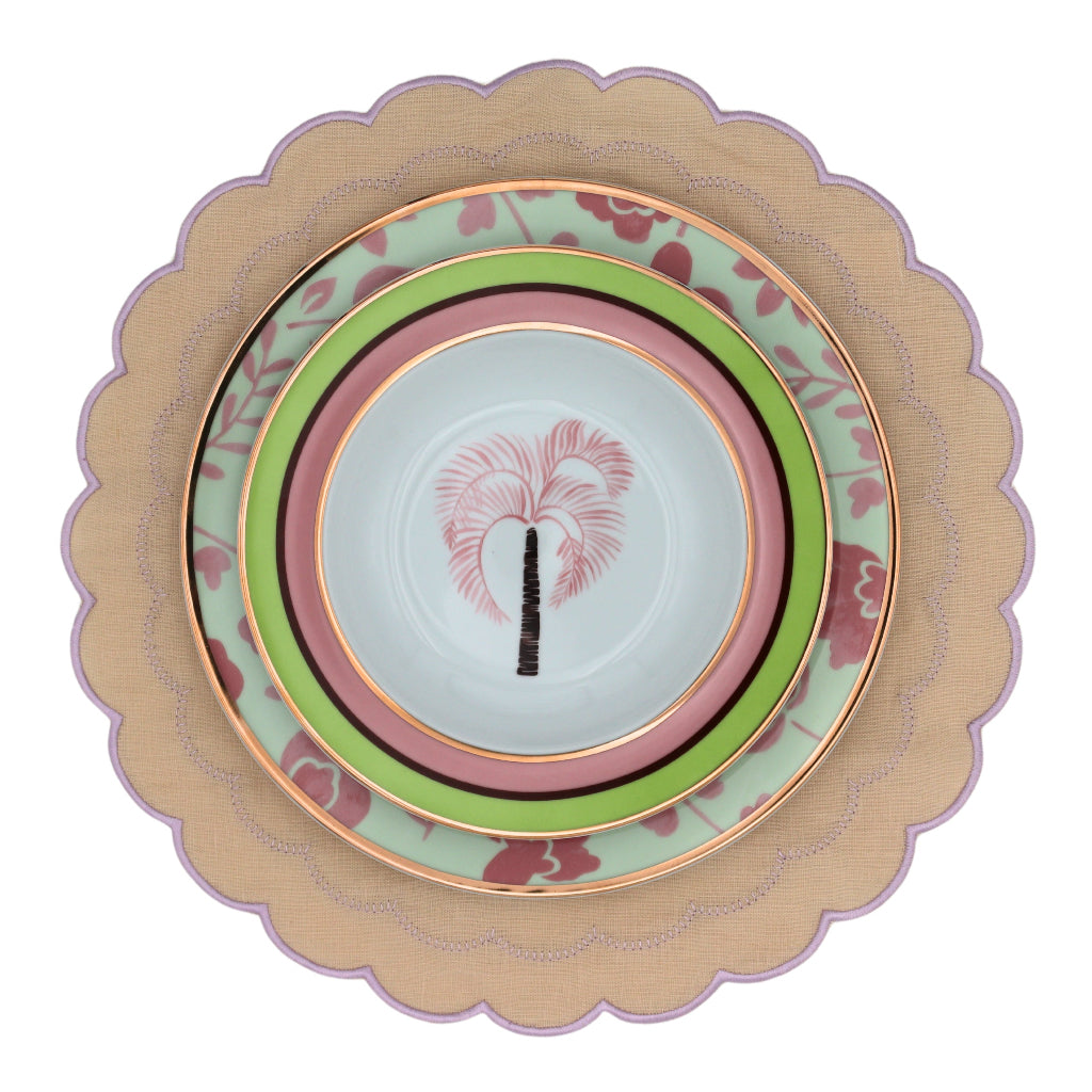 Blush Buttercream Placemat - Set of 4 by Ro'Table - product image 5 for Resin Society