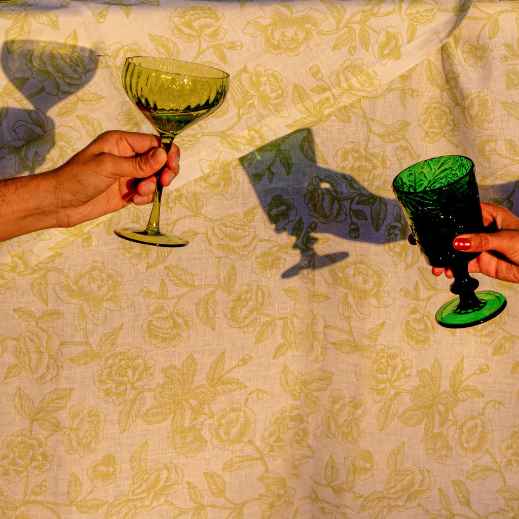 Botanic Imprinted Chalice - Set of 6 by Ro'Table - product image 8 for Resin Society
