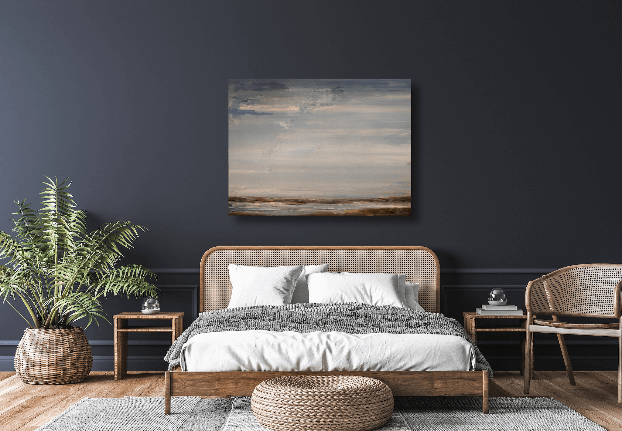 Breakers Artist Enhanced Canvas Print by John Beard Collection - product image 2 for Resin Society