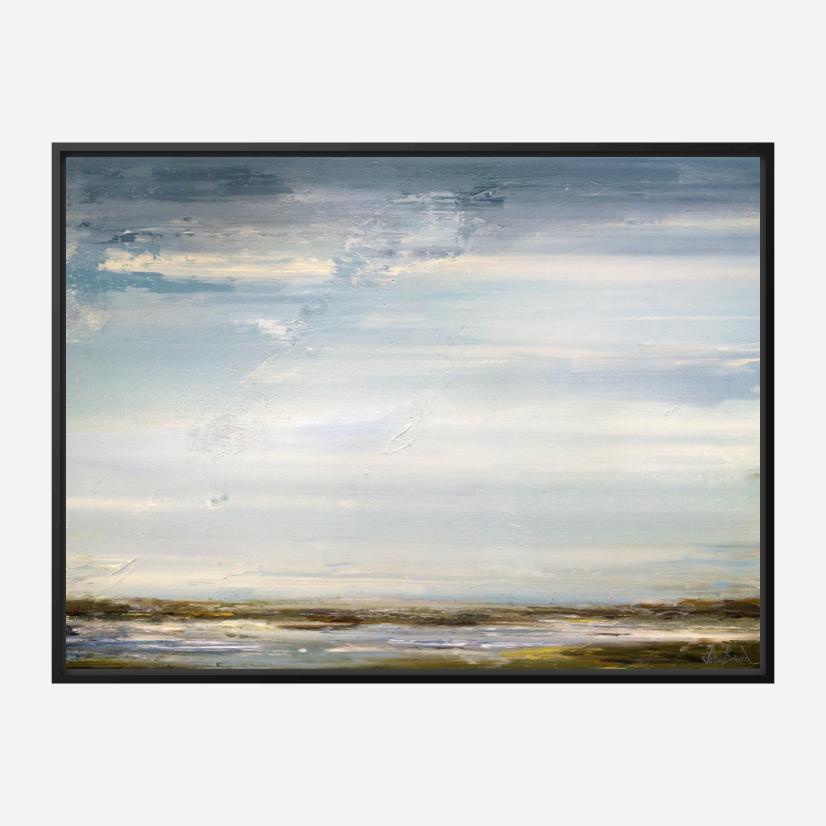Breakers Artist Enhanced Canvas Print by John Beard Collection - product image 4 for Resin Society