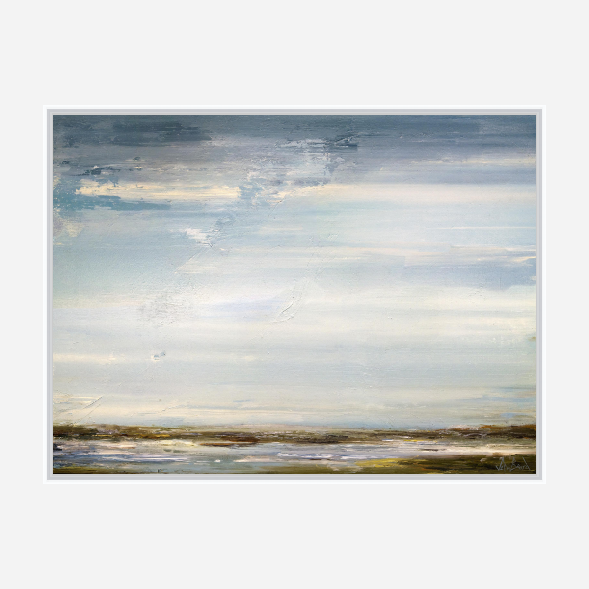 Breakers Artist Enhanced Canvas Print by John Beard Collection - product image 6 for Resin Society