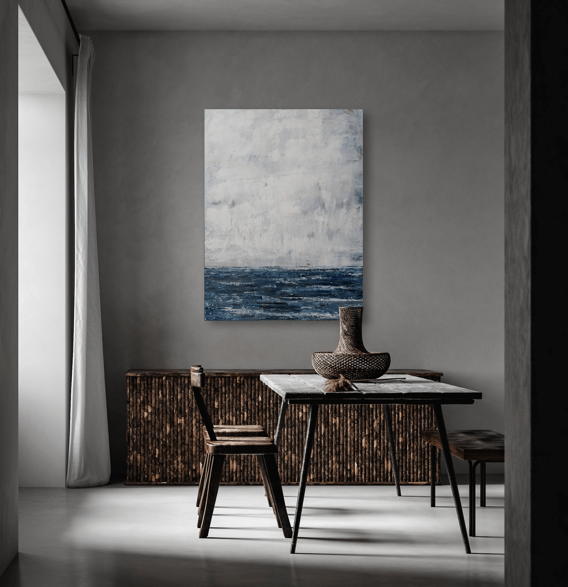 Bridgeport Artist Enhanced Canvas Print by John Beard Collection - product image 2 for Resin Society