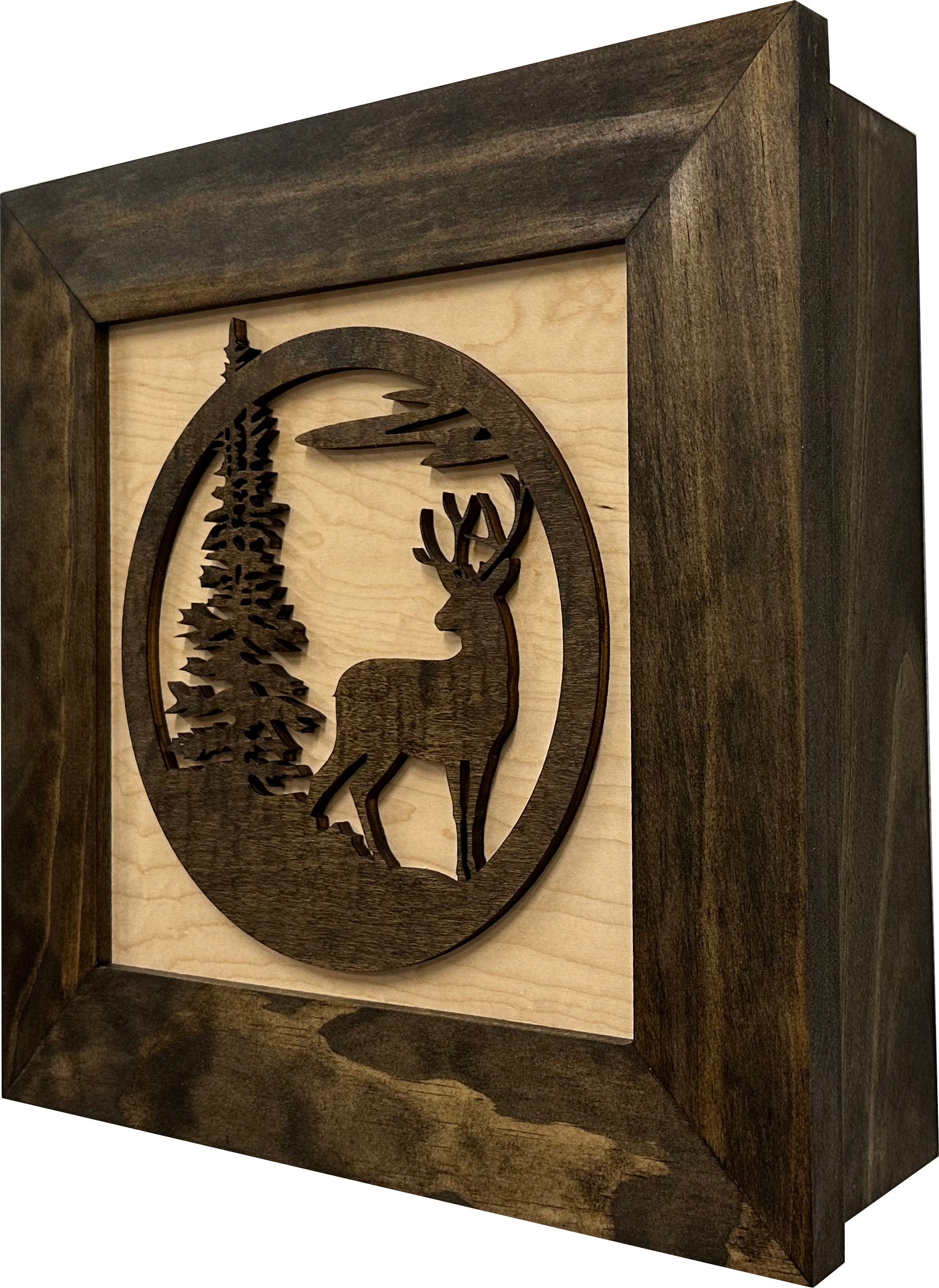 Buck In Nature Gun Safe Shelf by Bellewood Designs - product image 14 for Resin Society